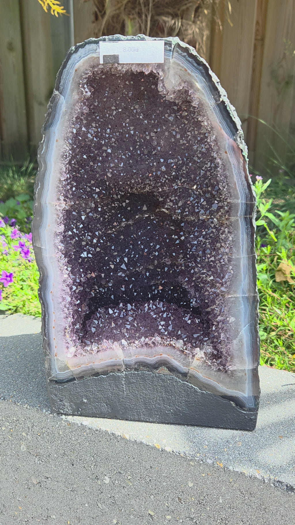 Prachtige amethist geode