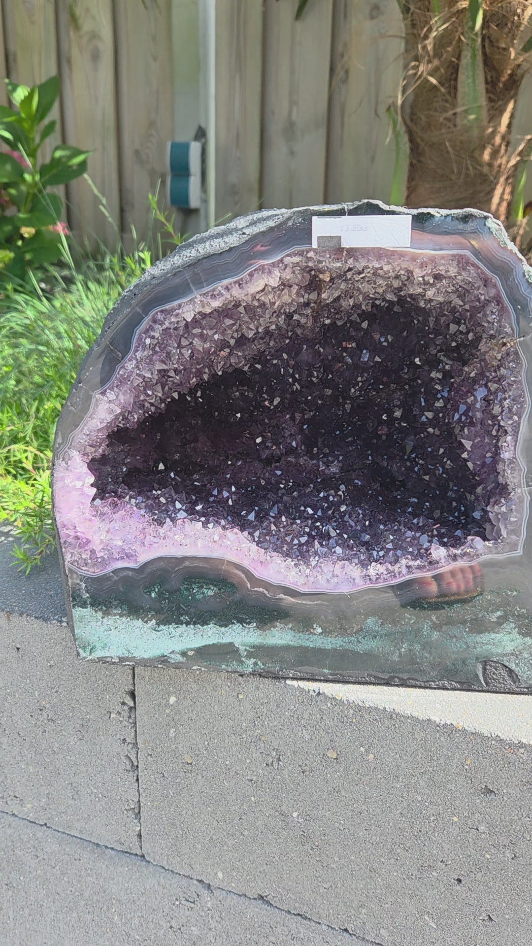 Prachtige amethist geode