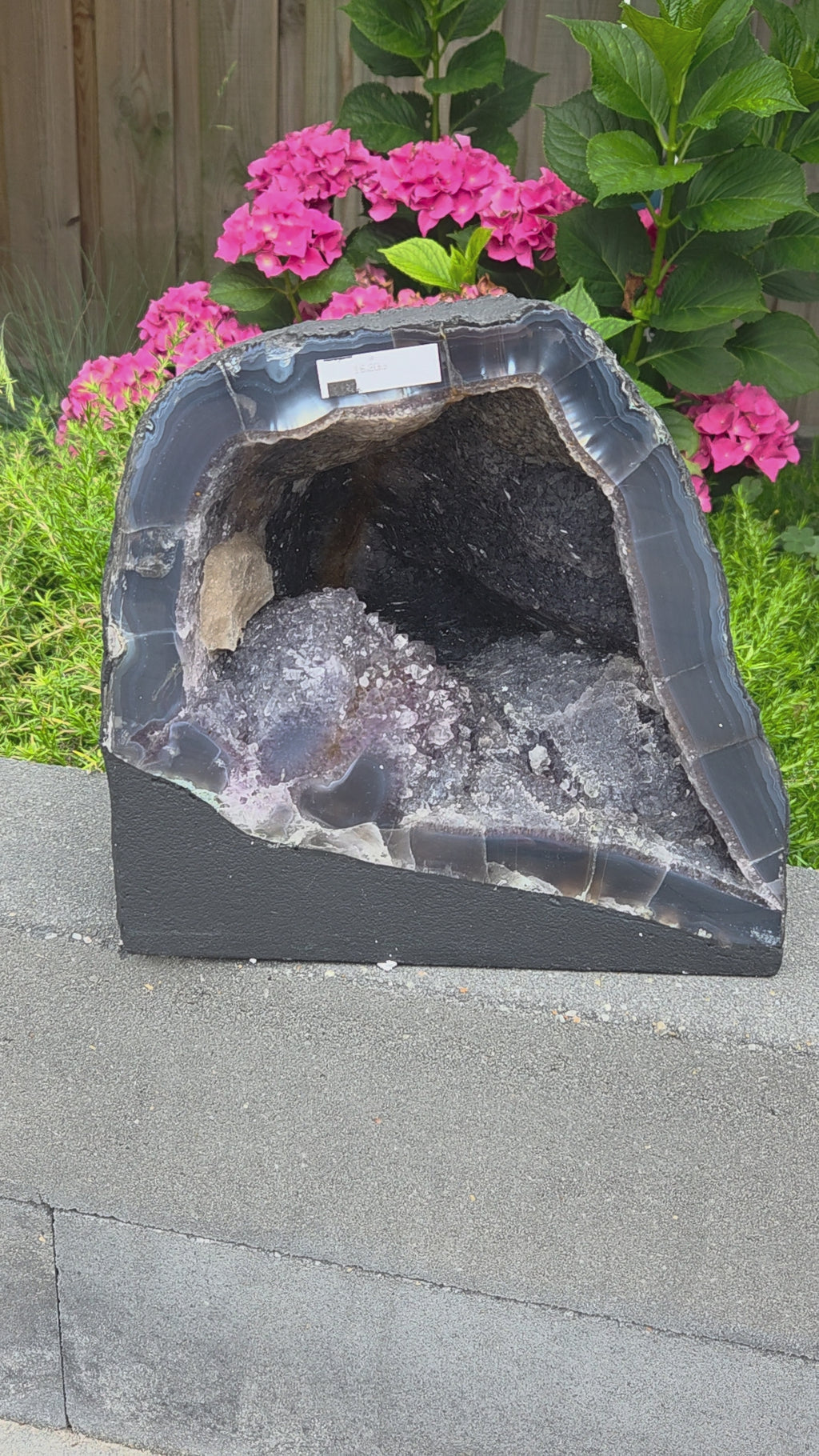 Amethist geode Brazilië