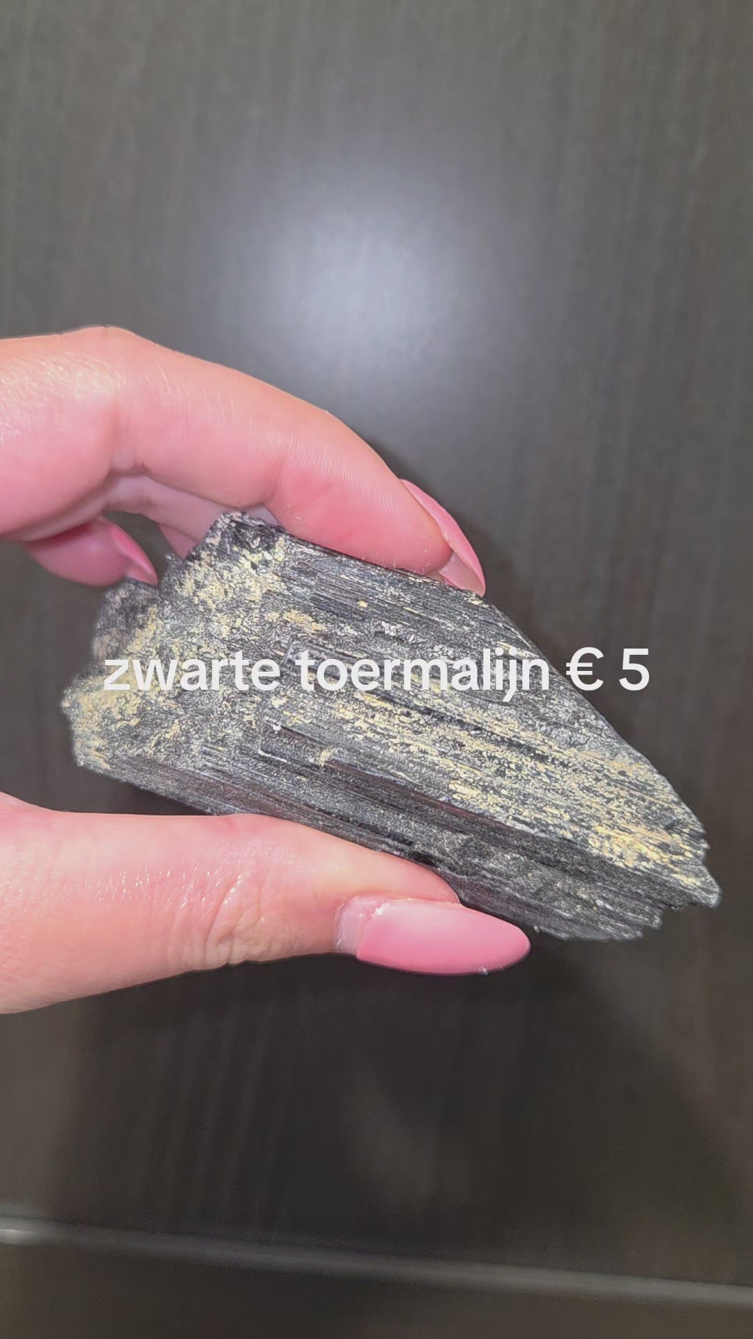 Zwarte toermalijn
