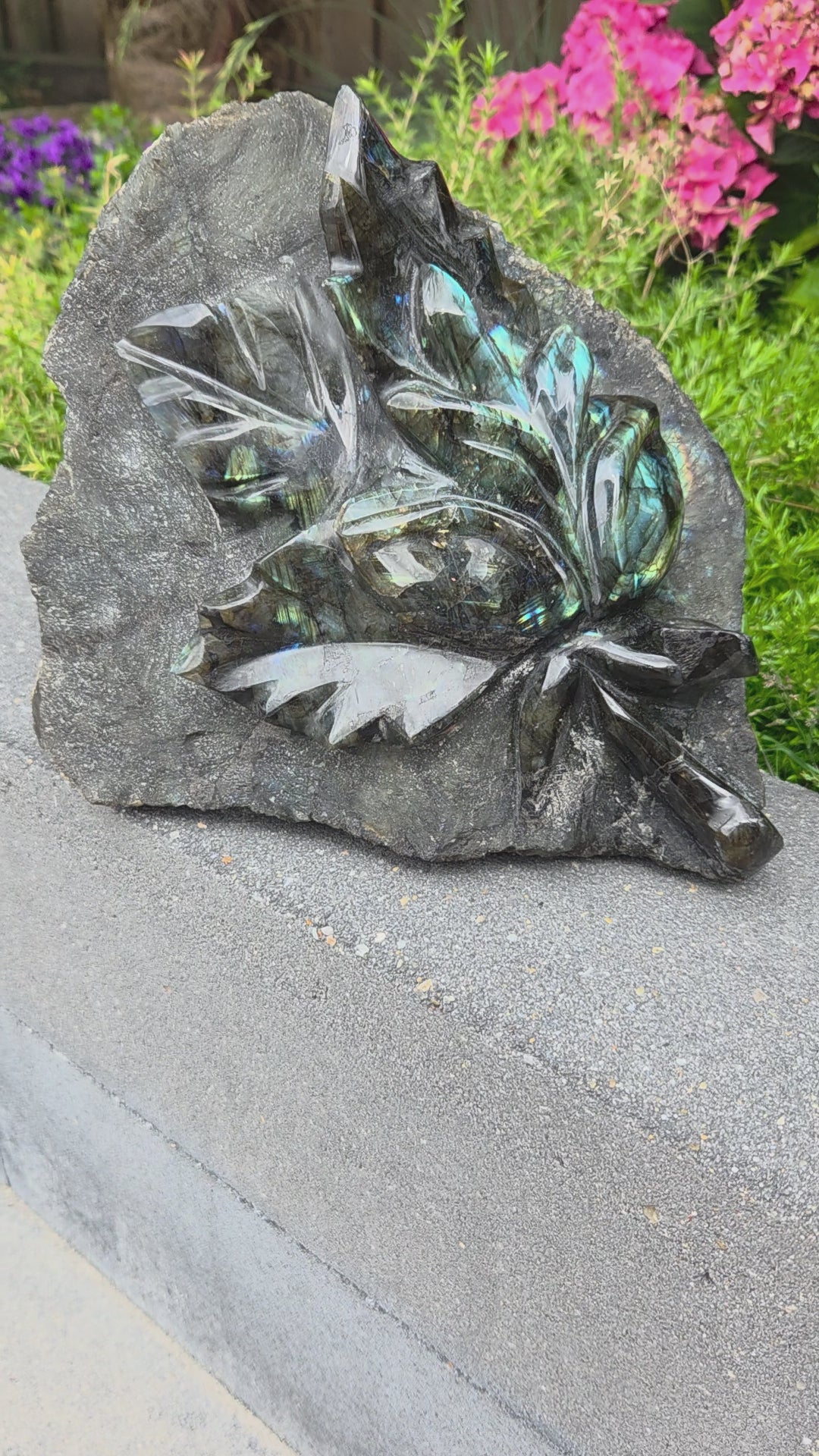 Labradoriet carving 6 kg