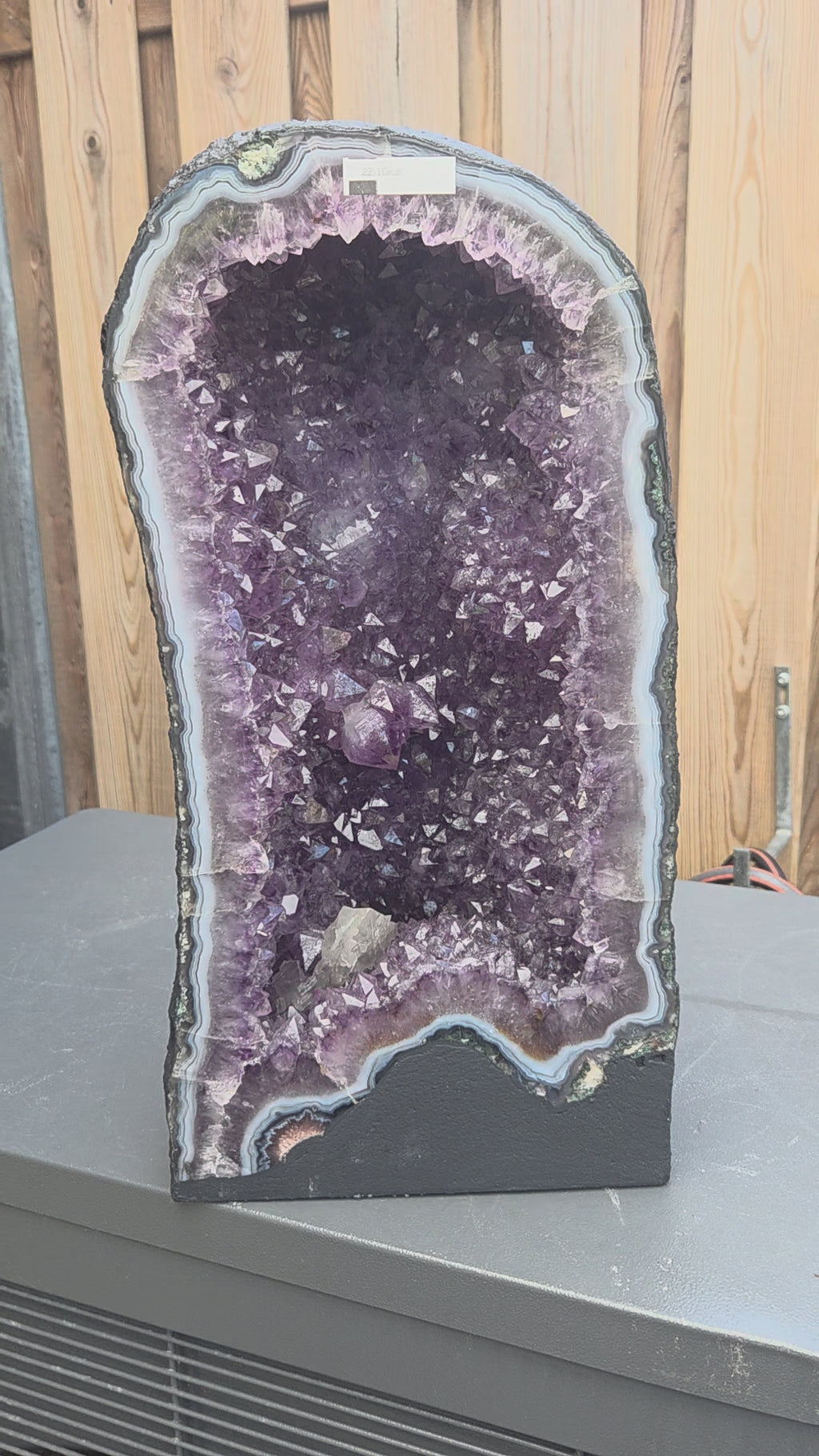 Prachtige amethist geode XL