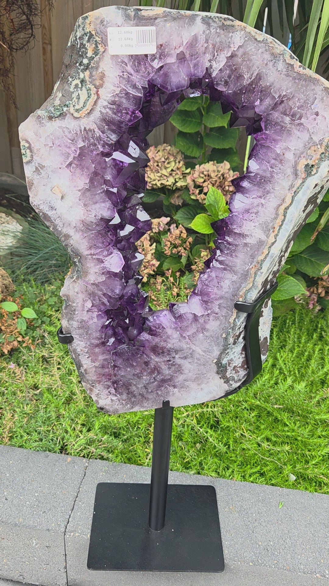 XL amethist portaal 70 cm
