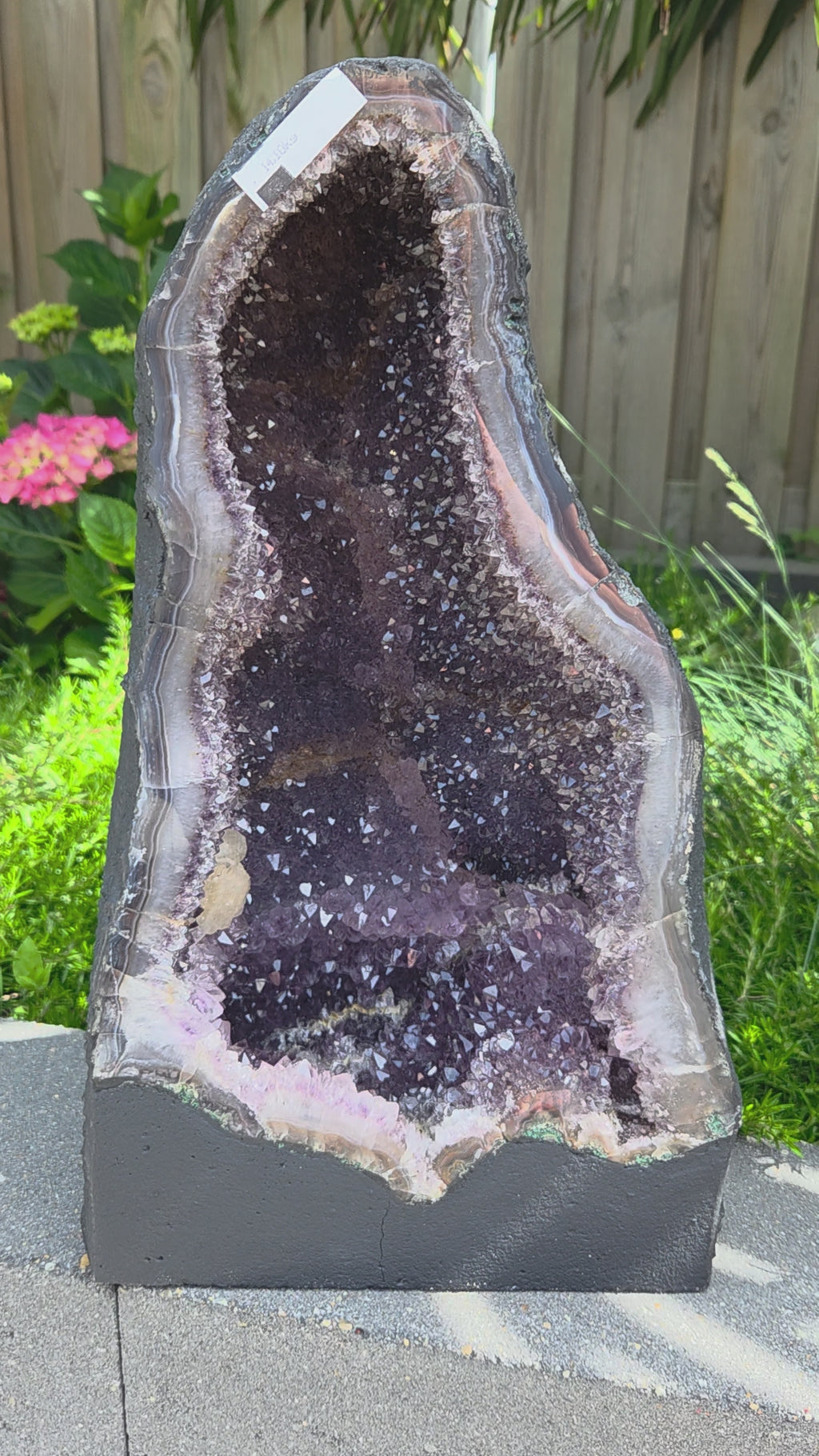 Prachtige amethist geode