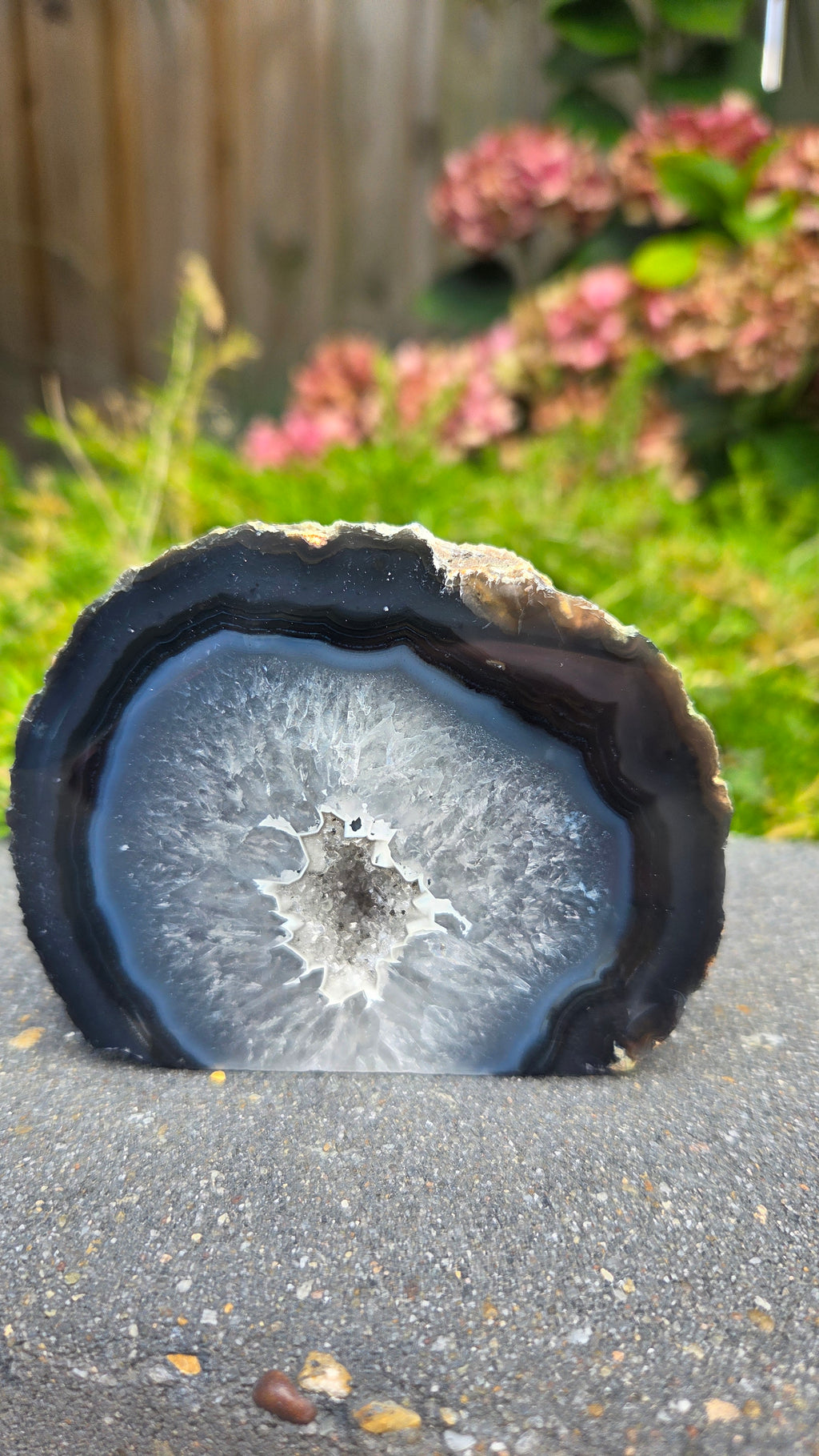 Agaat geode cutbase