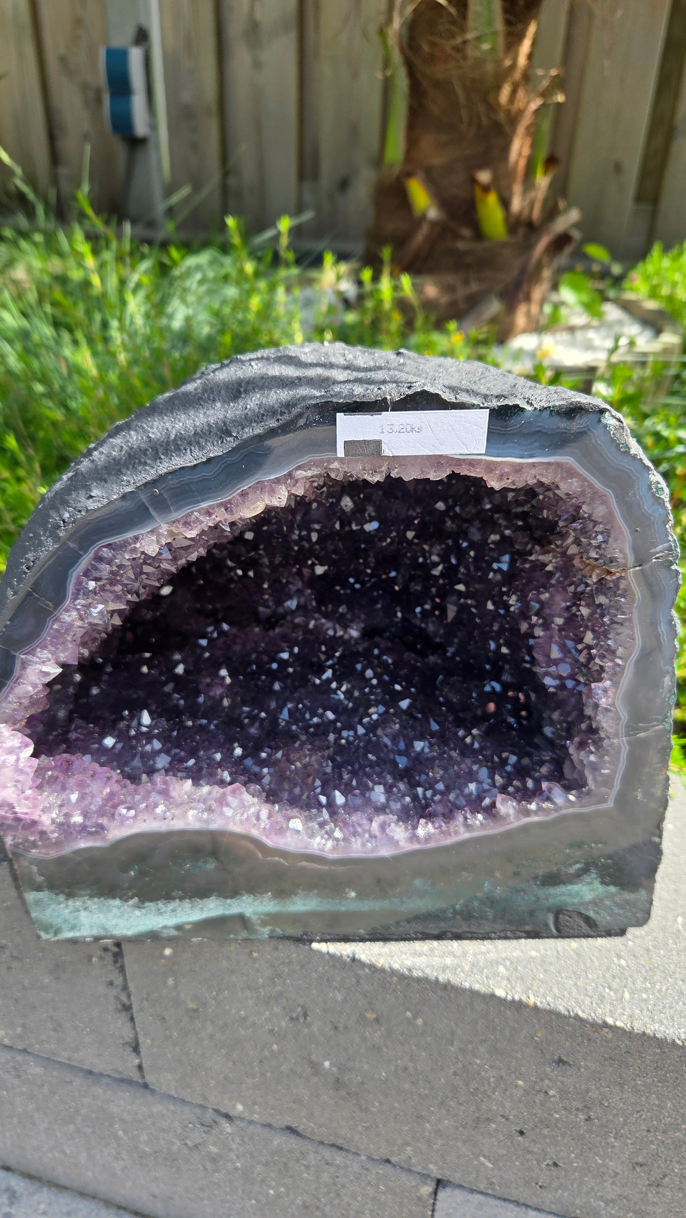 Prachtige amethist geode