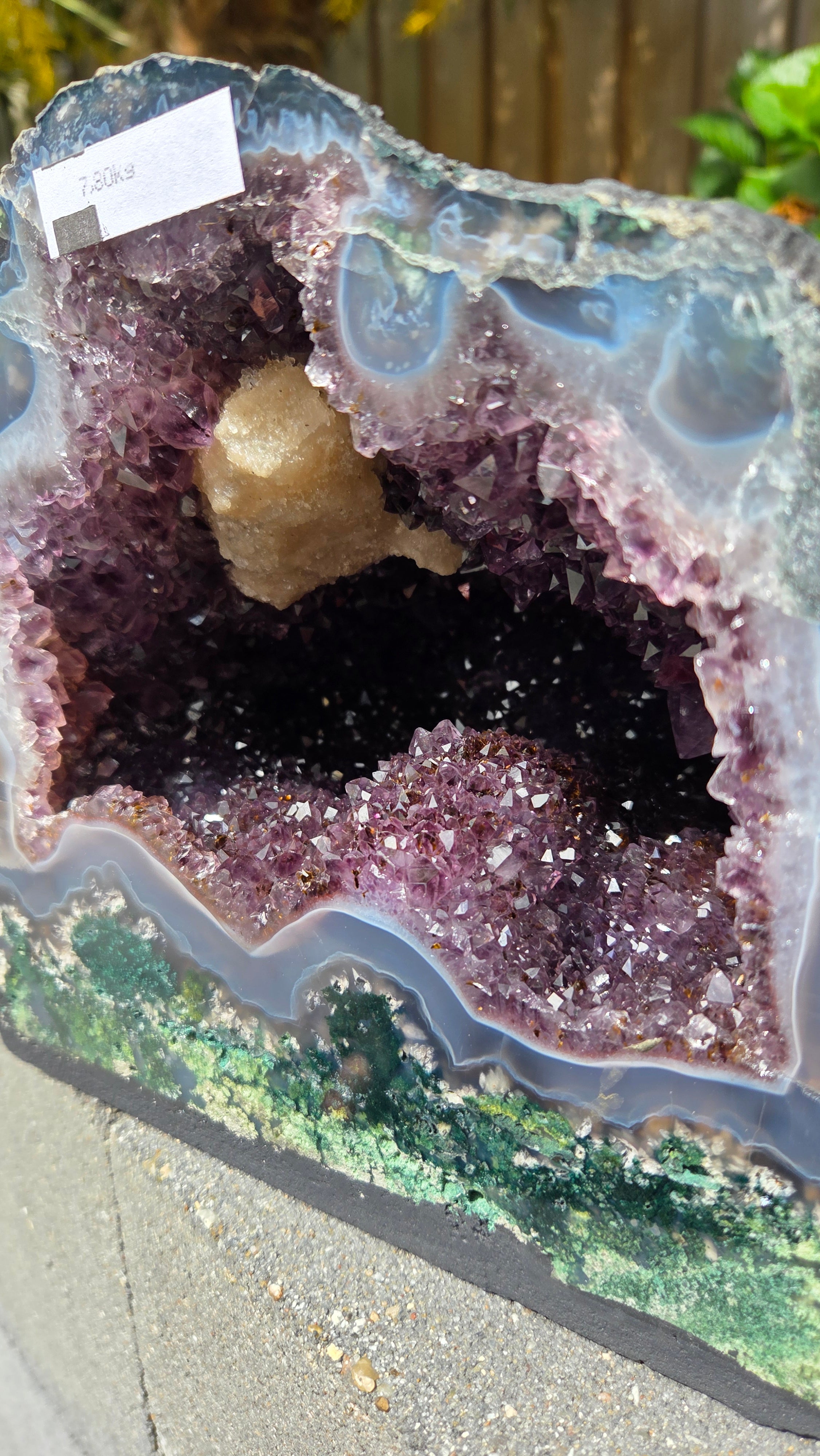 Amethist geode