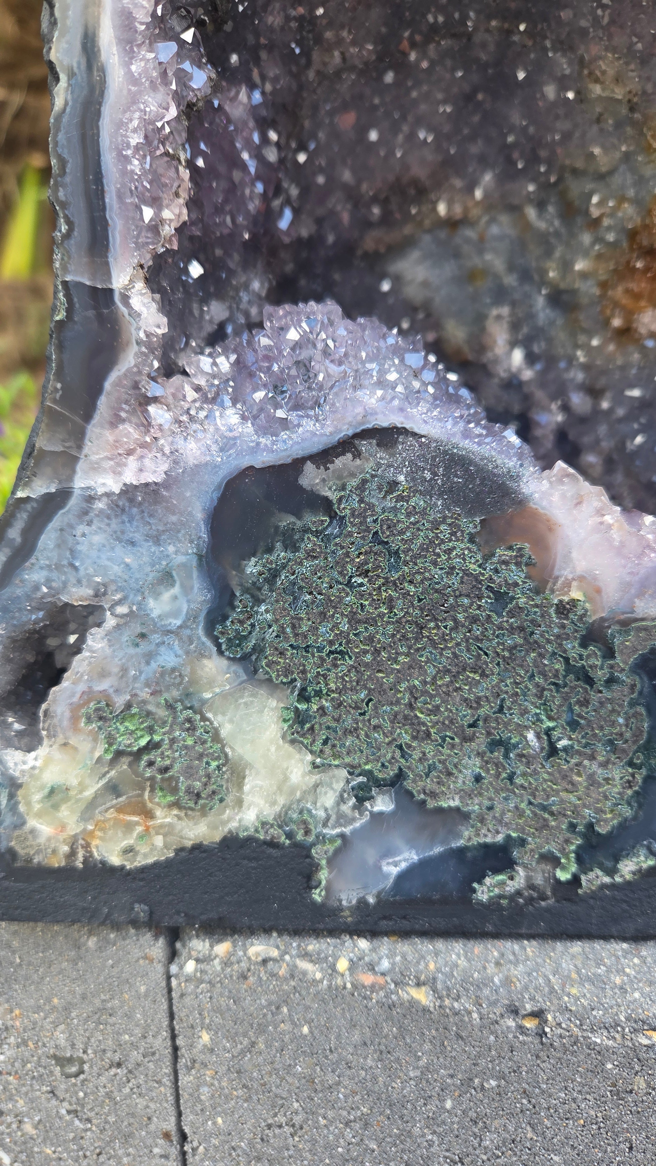 Amethist geode