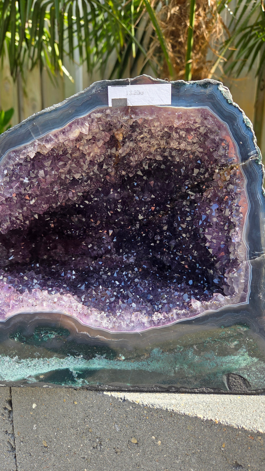 Prachtige amethist geode