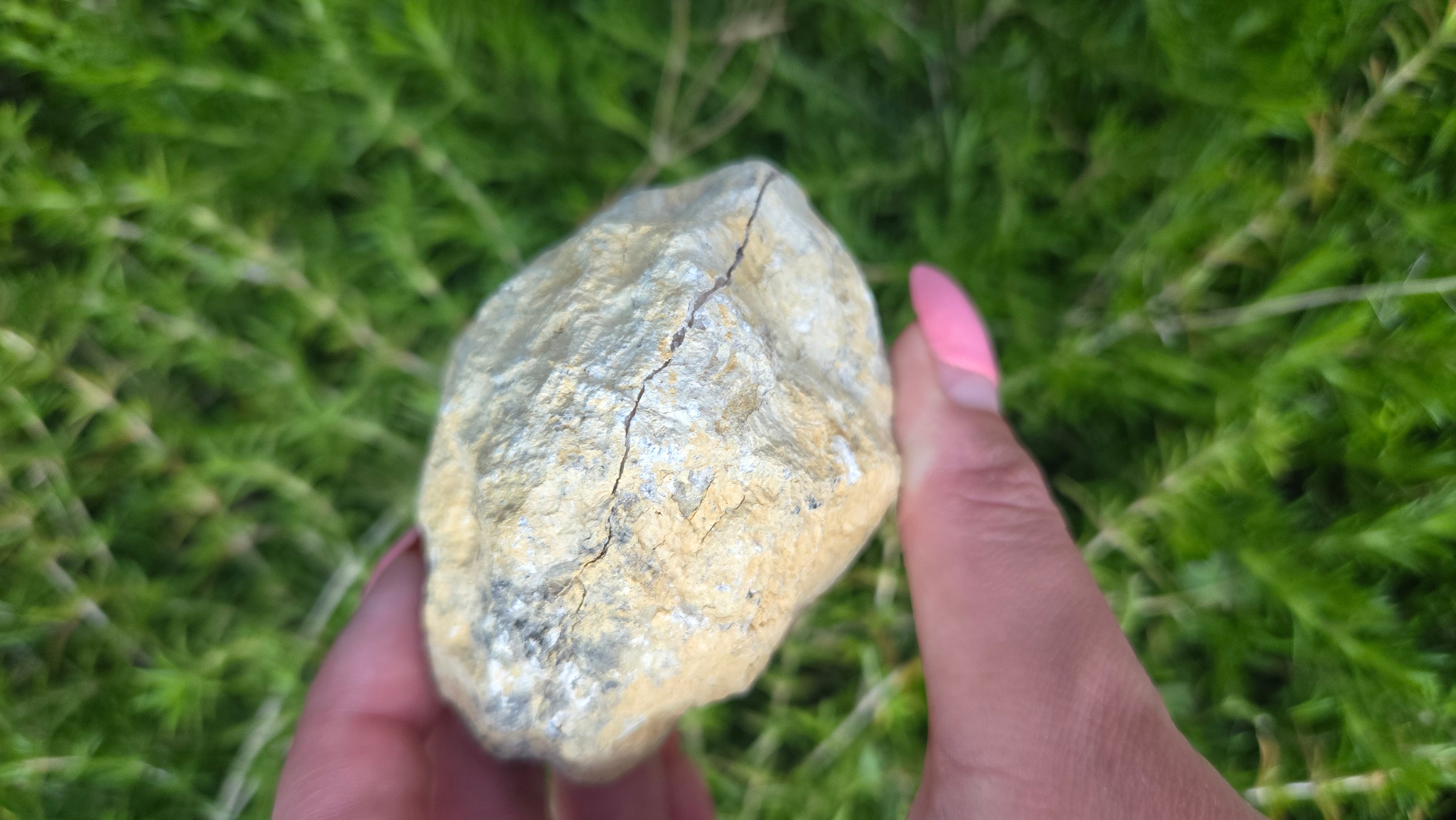 Bergkristal geode set
