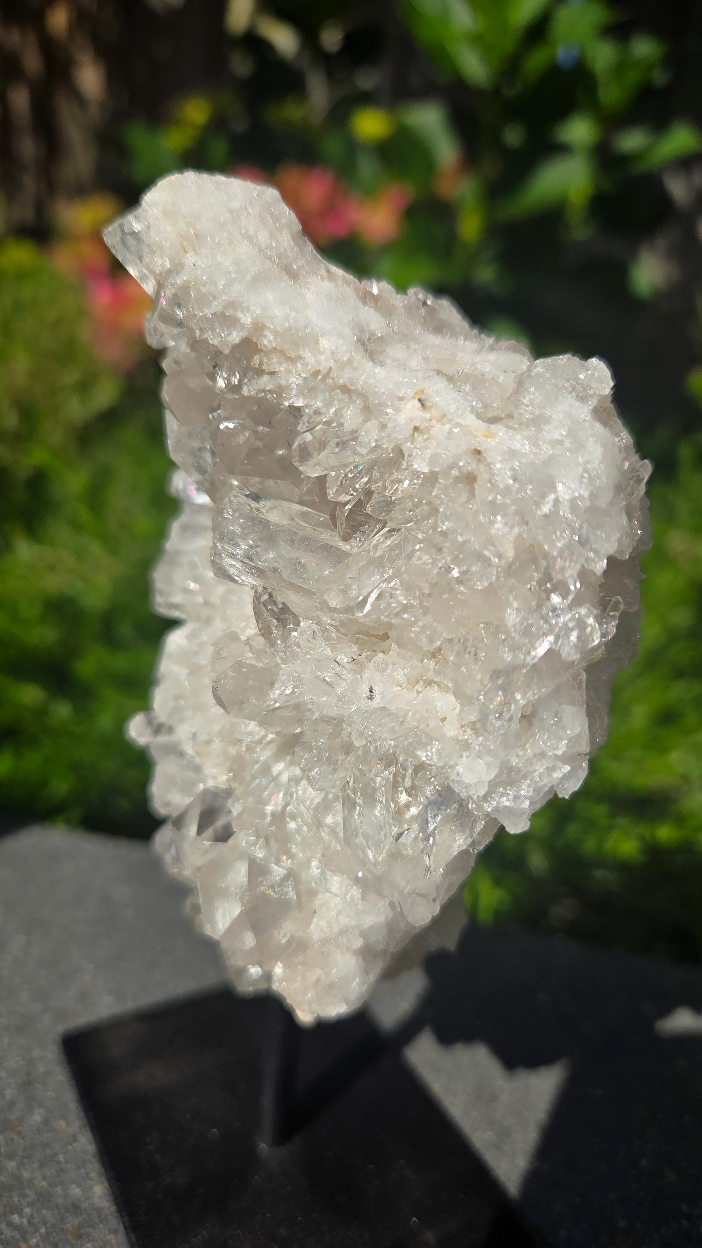 Bergkristal op standaard