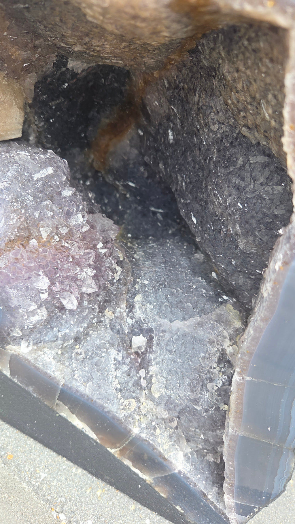 Amethist geode Brazilië