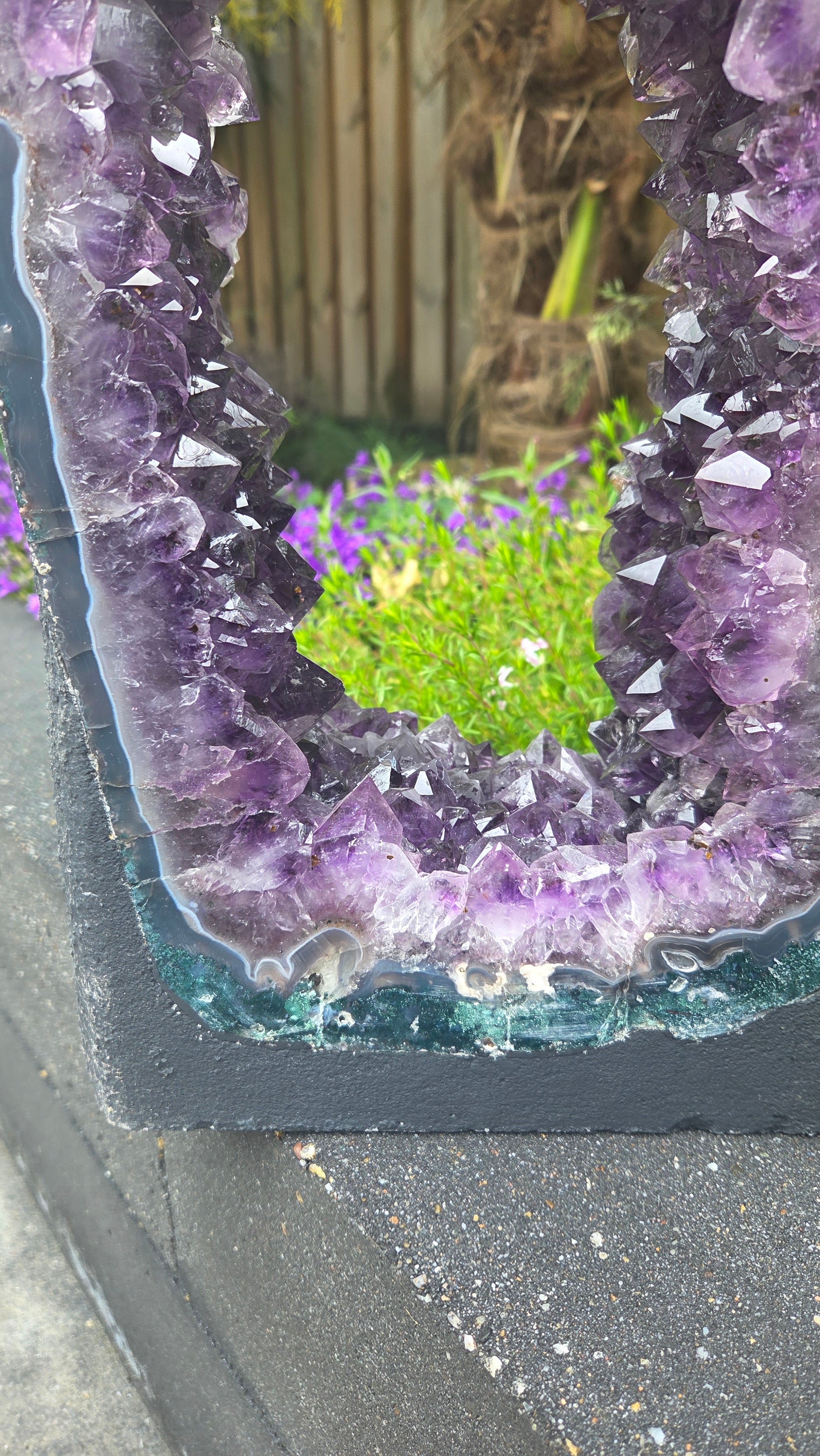 Amethist window/portaal
