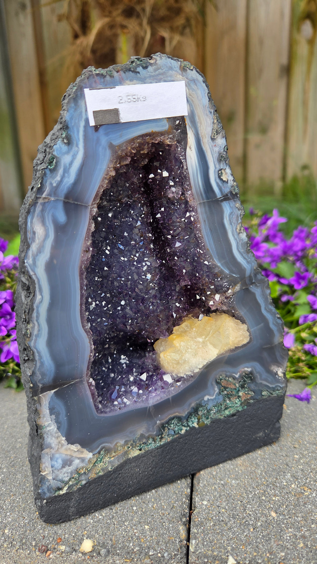 Amethist geode