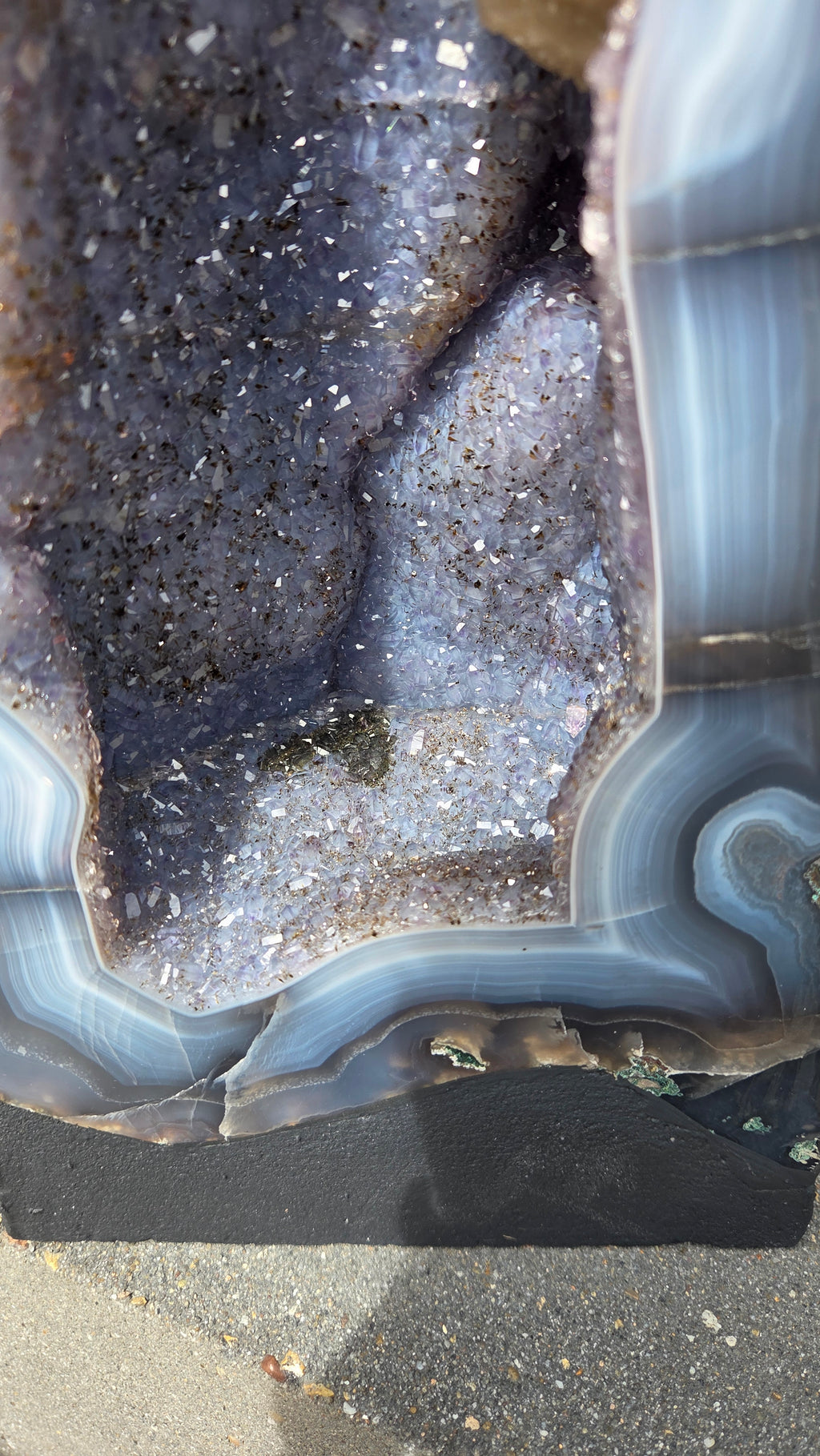Prachtige amethist geode Brazilië