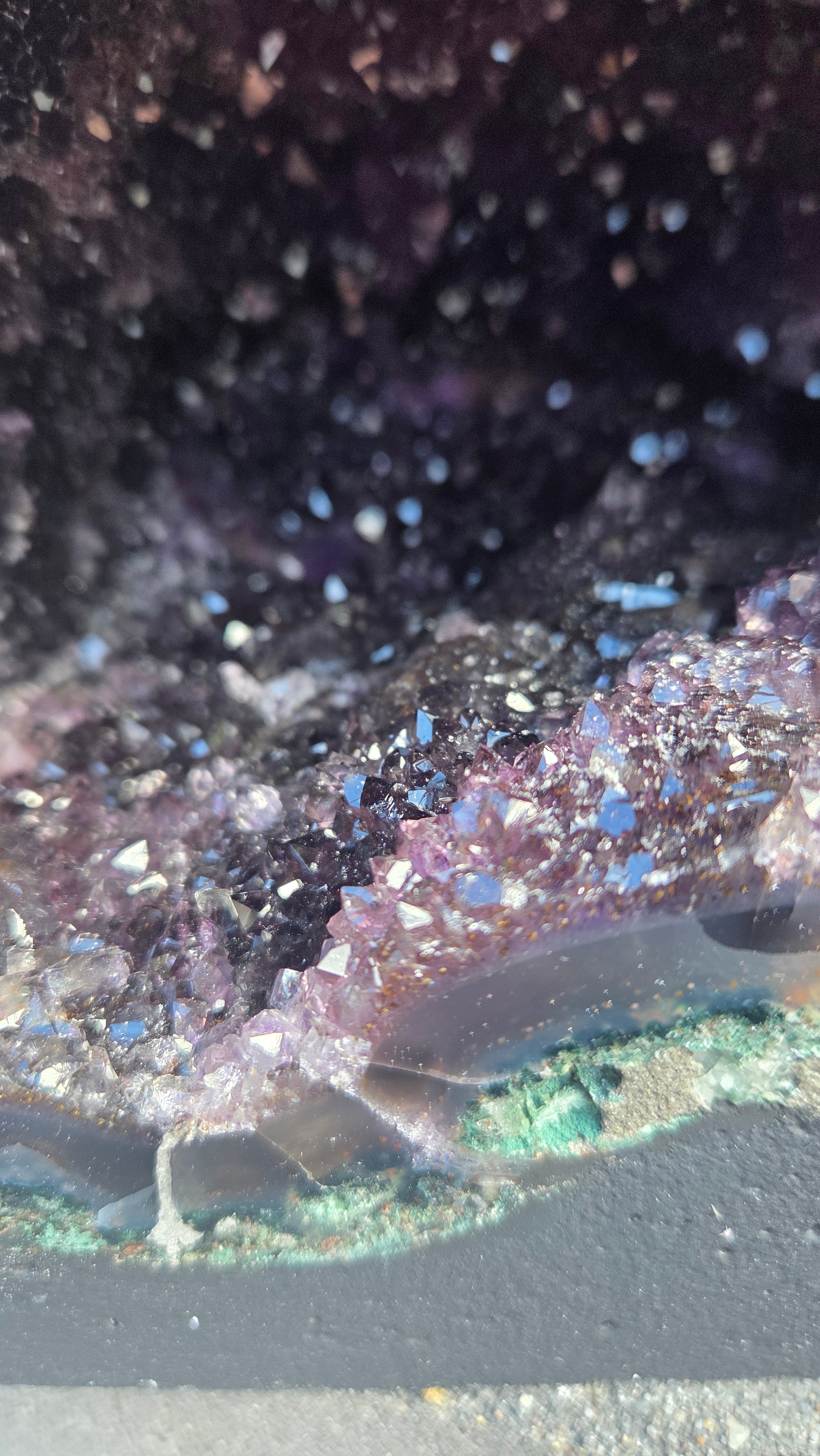 Amethist geode