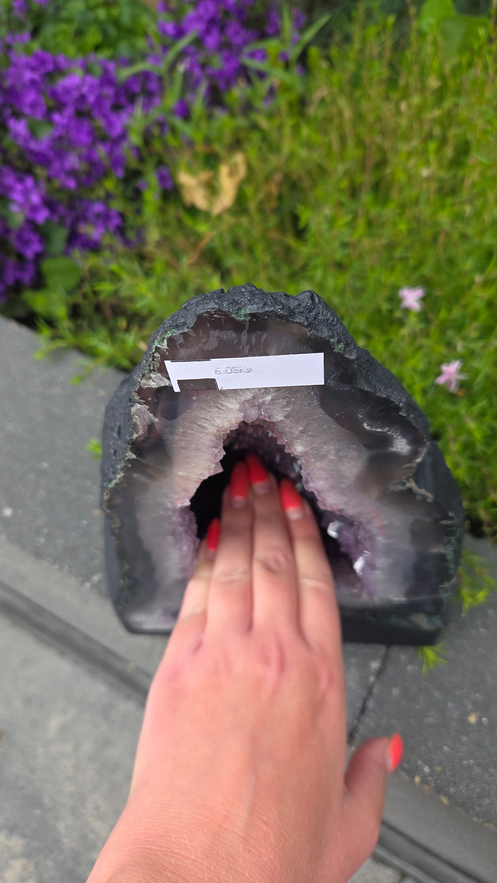 Amethist geode