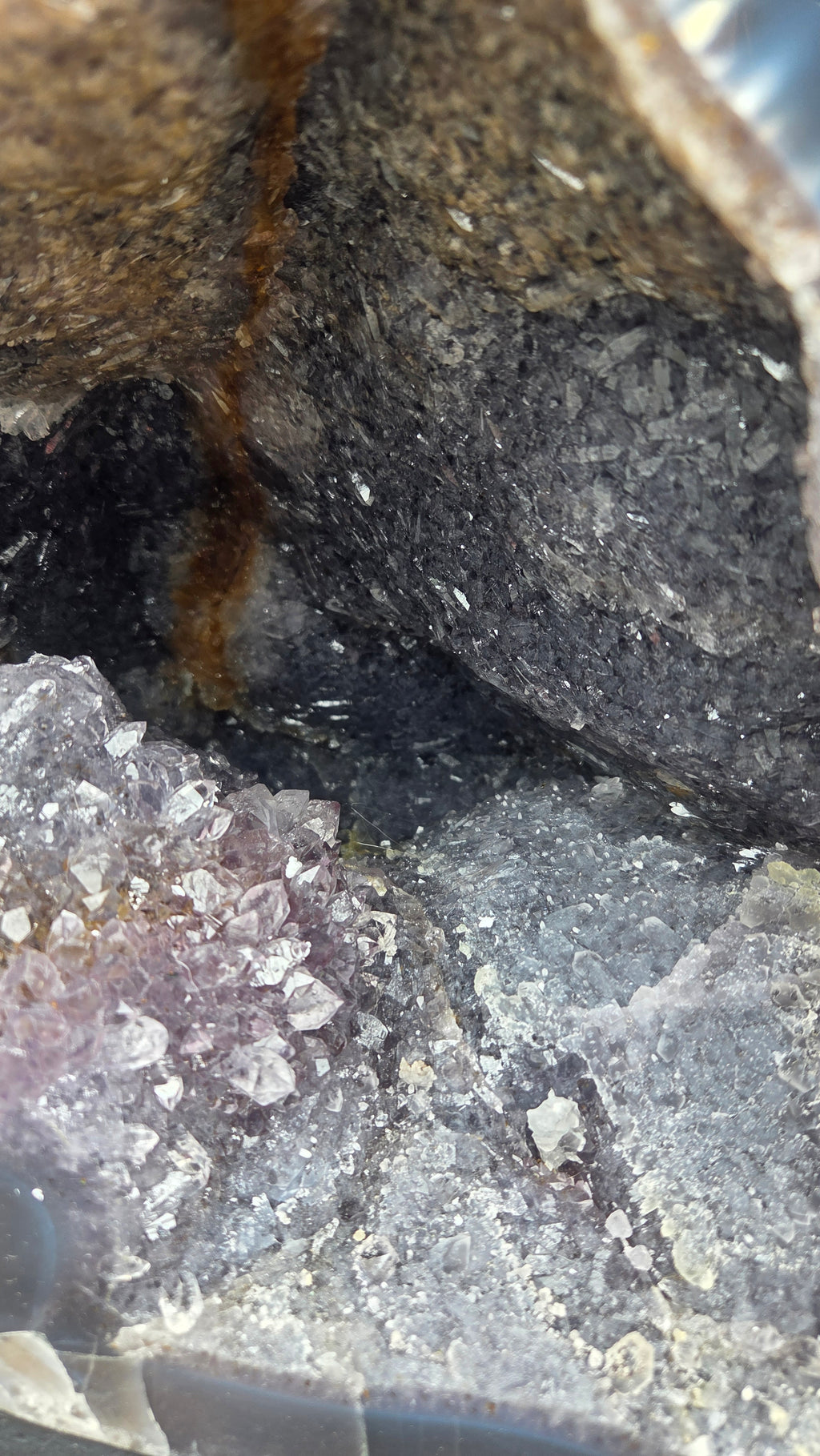 Amethist geode Brazilië