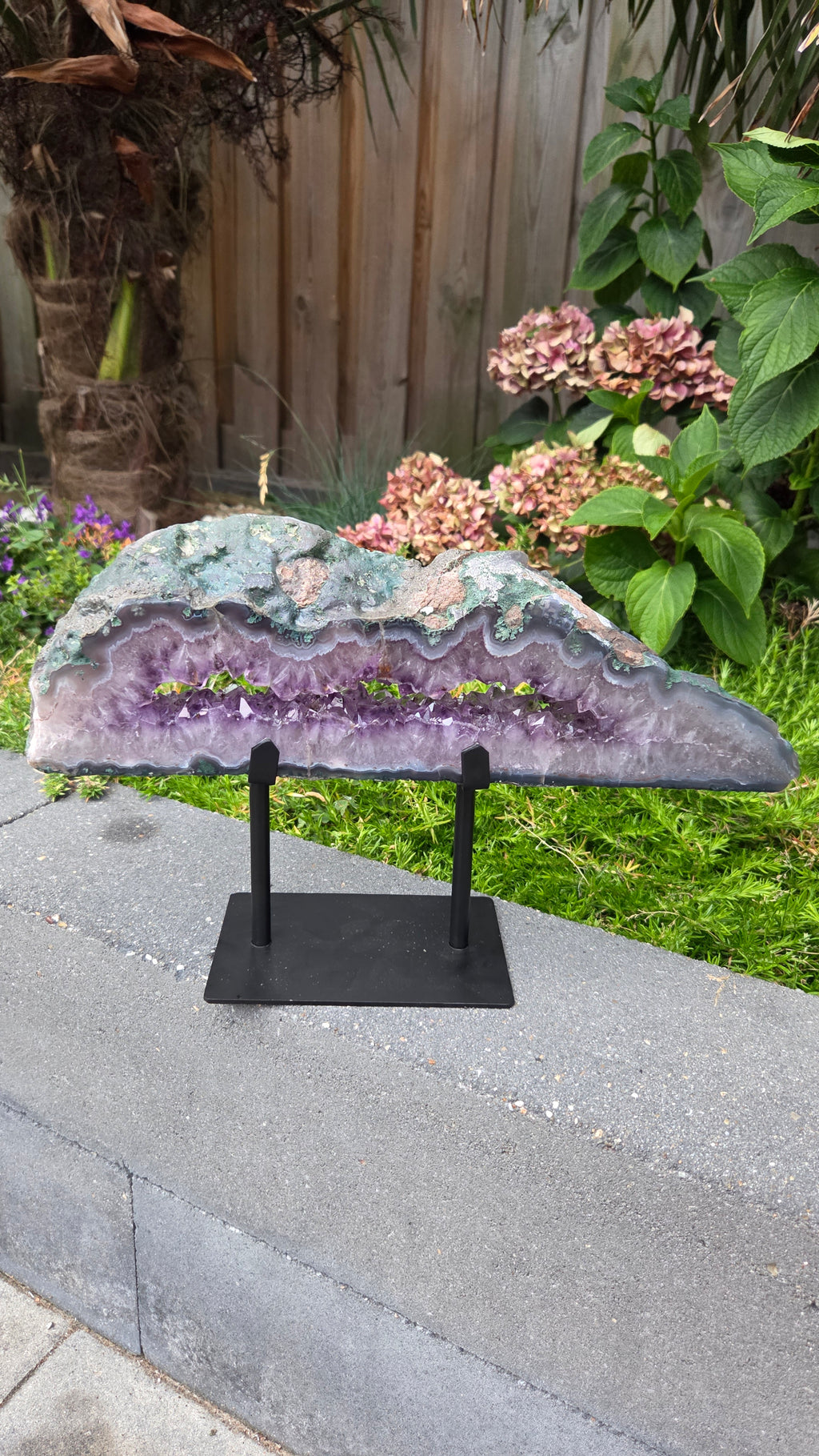 Prachtige amethist portaal