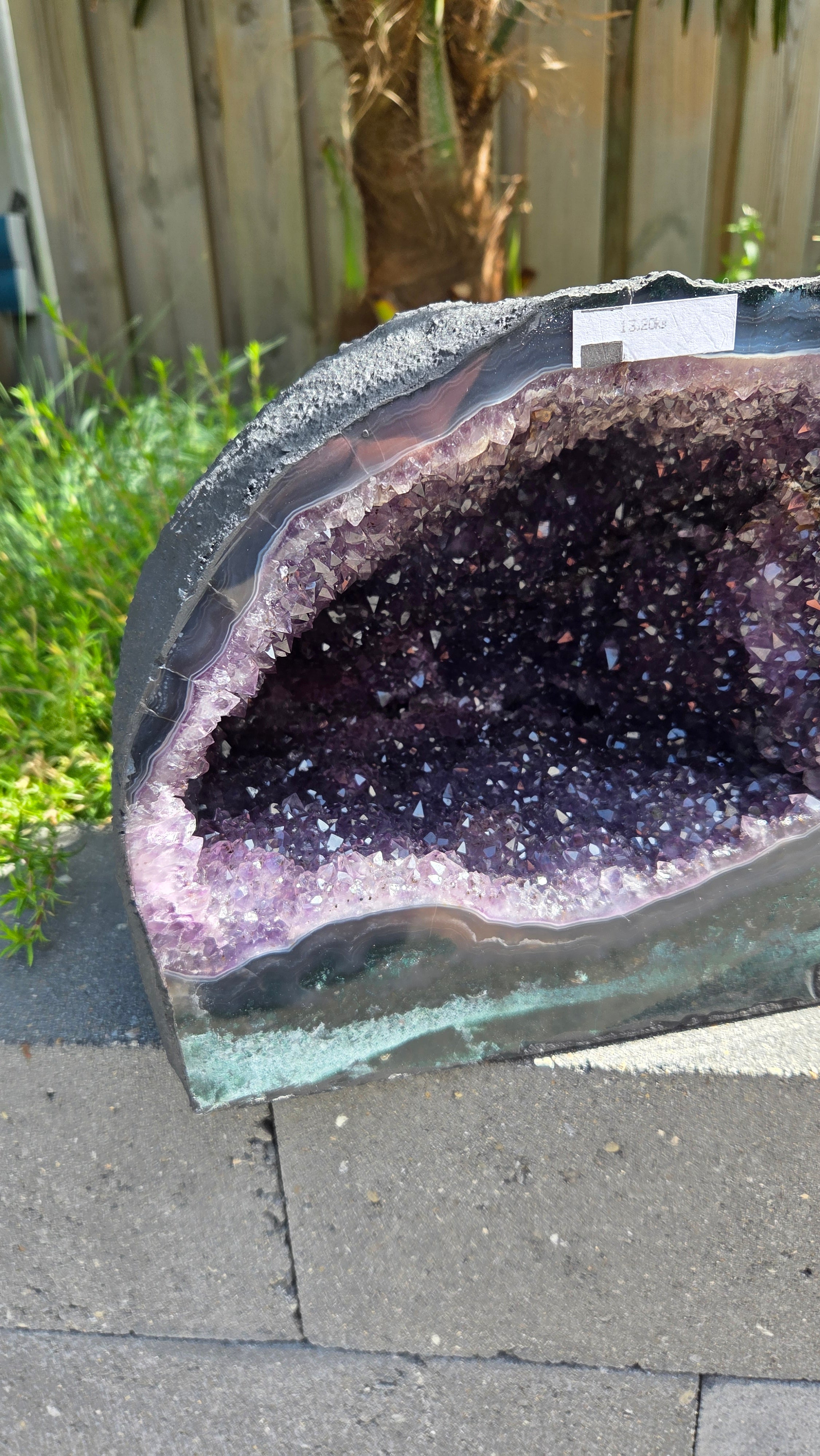 Prachtige amethist geode