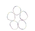 Fluoriet Facetarmband  4 mm