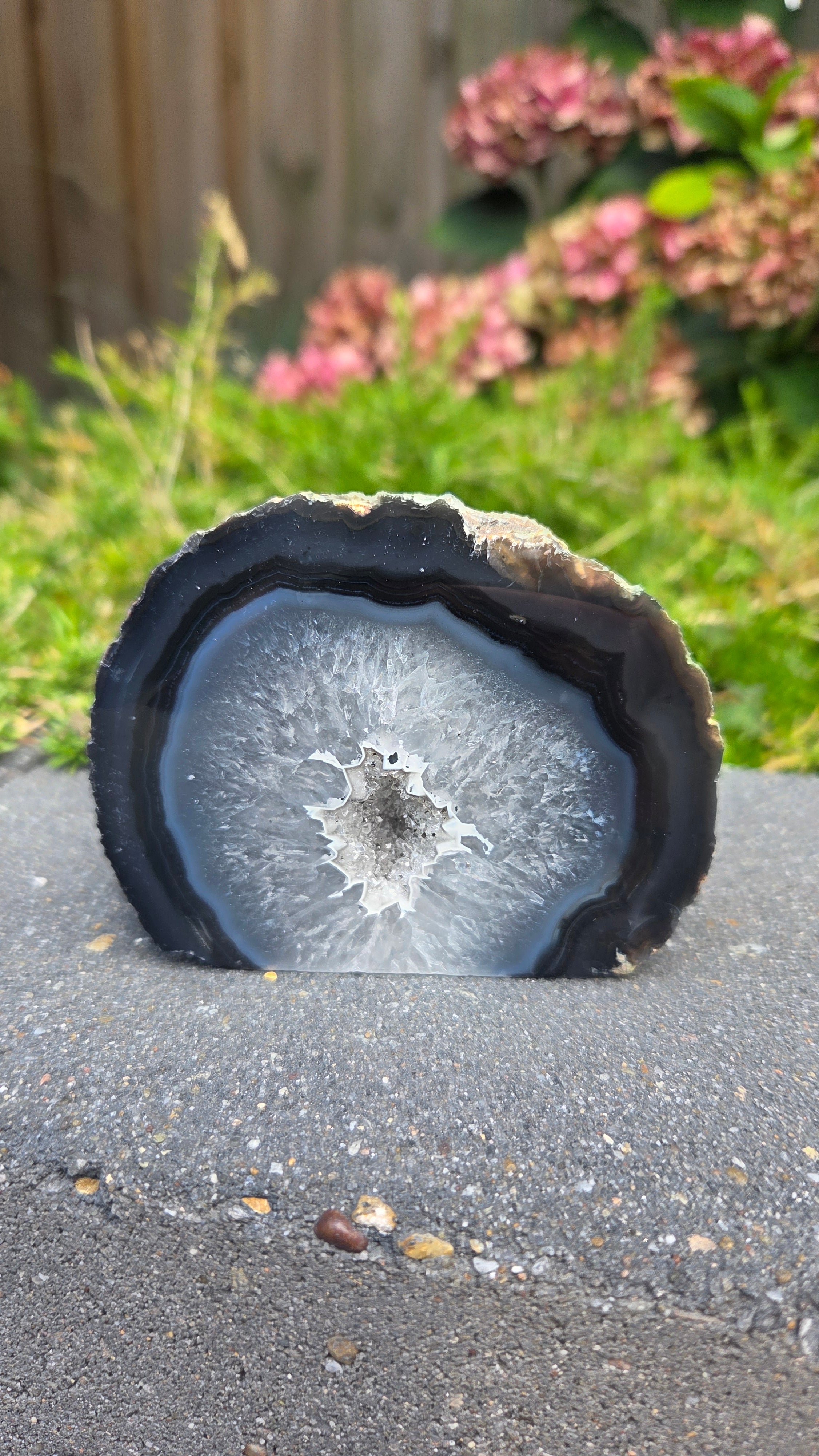 Agaat geode cutbase