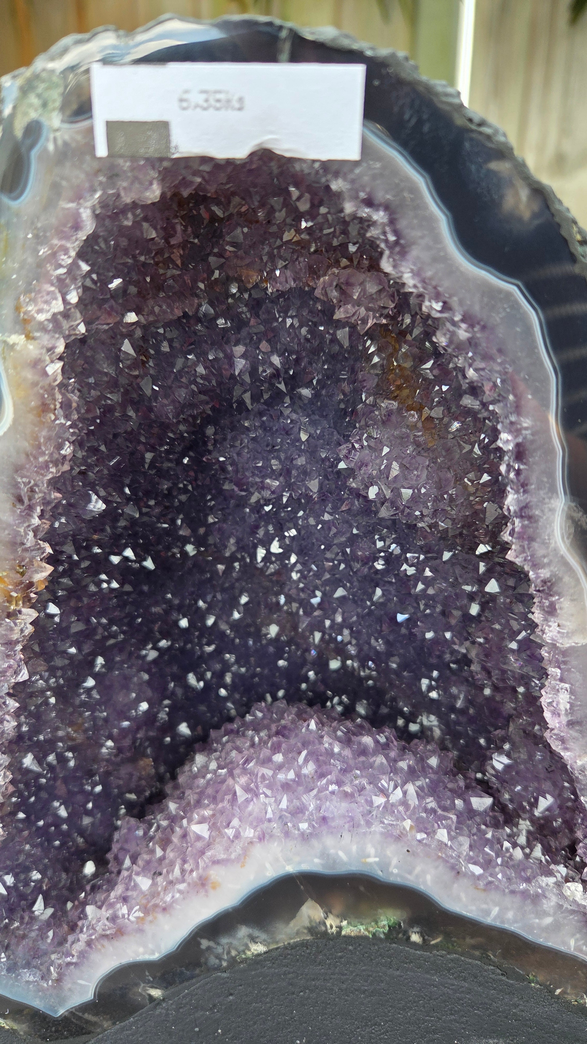 Amethist geode