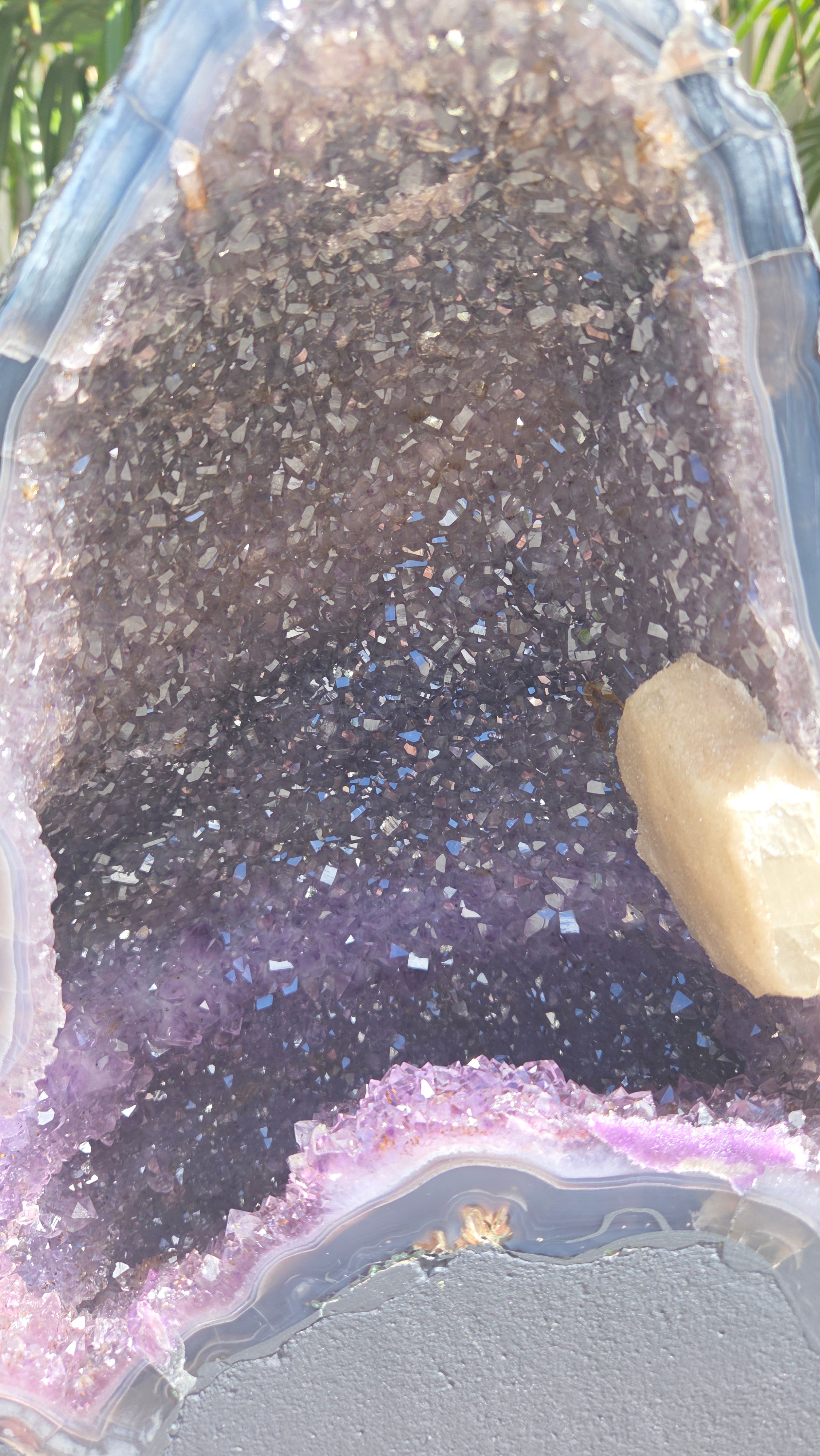 Amethist geode