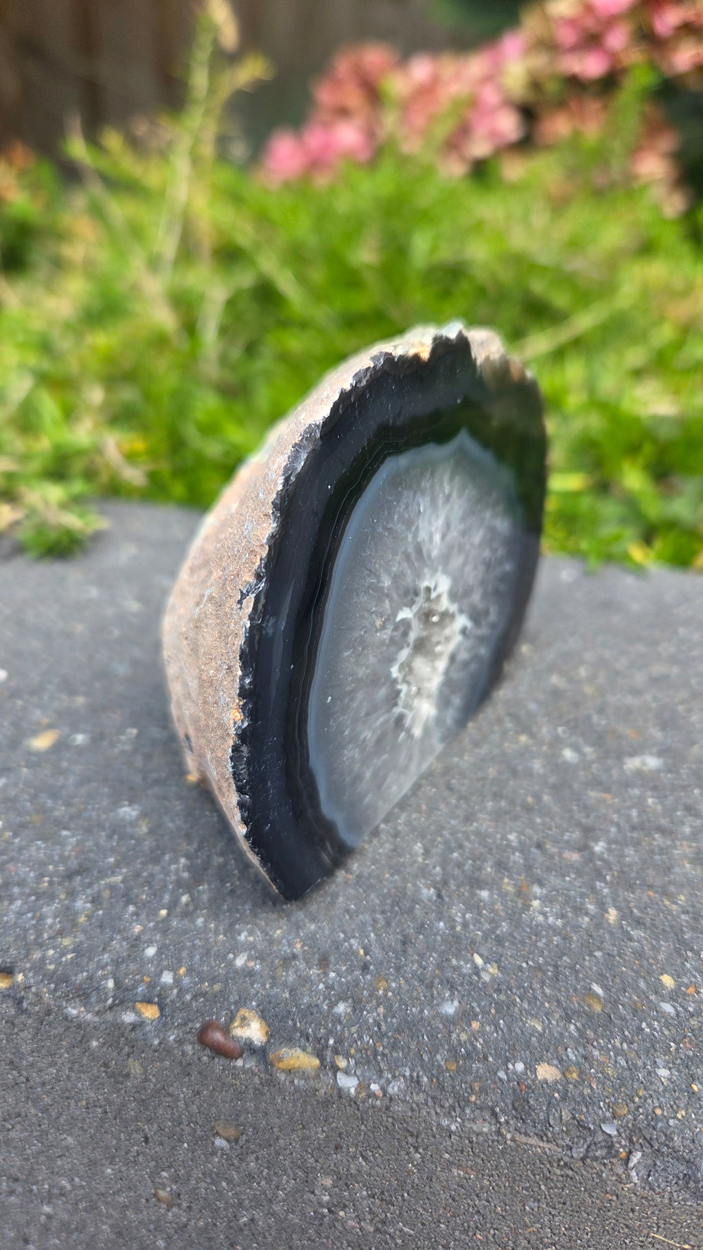 Agaat geode cutbase