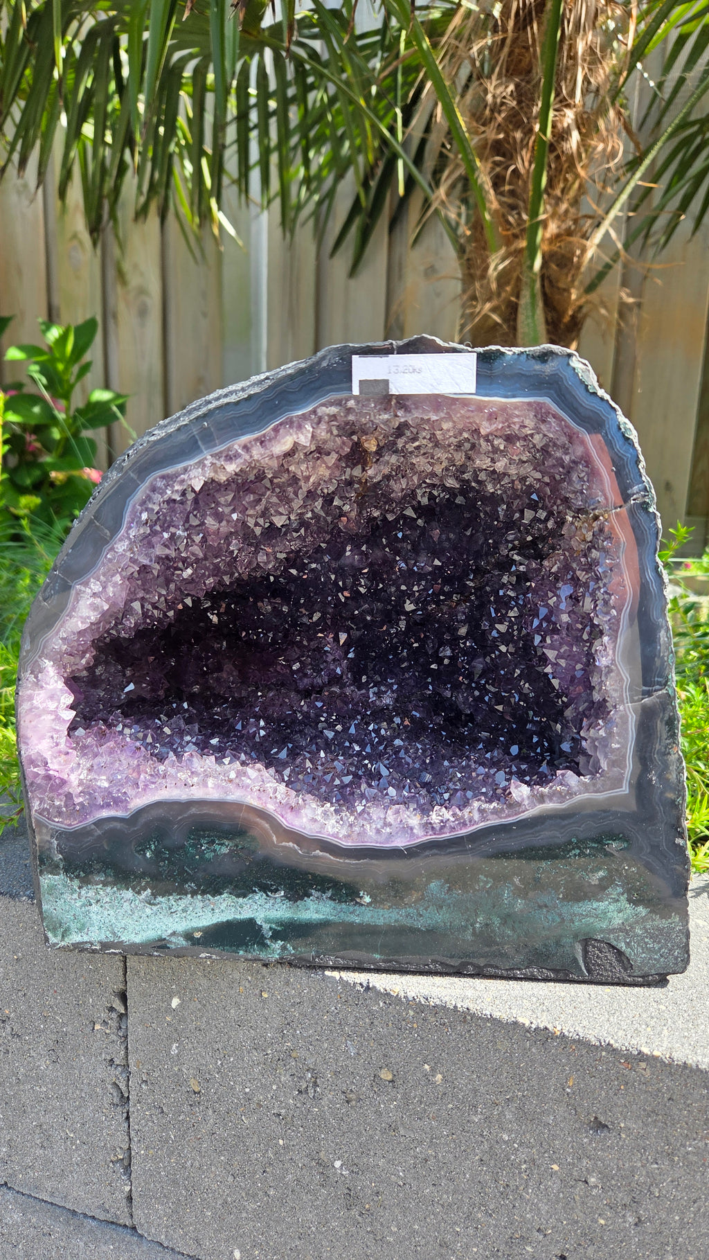 Prachtige amethist geode