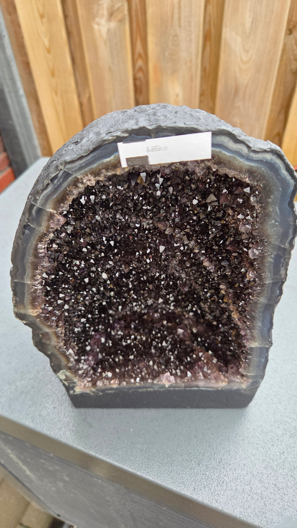 Unieke amethist geode