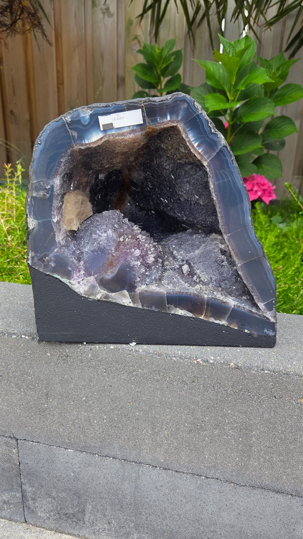 Amethist geode Brazilië