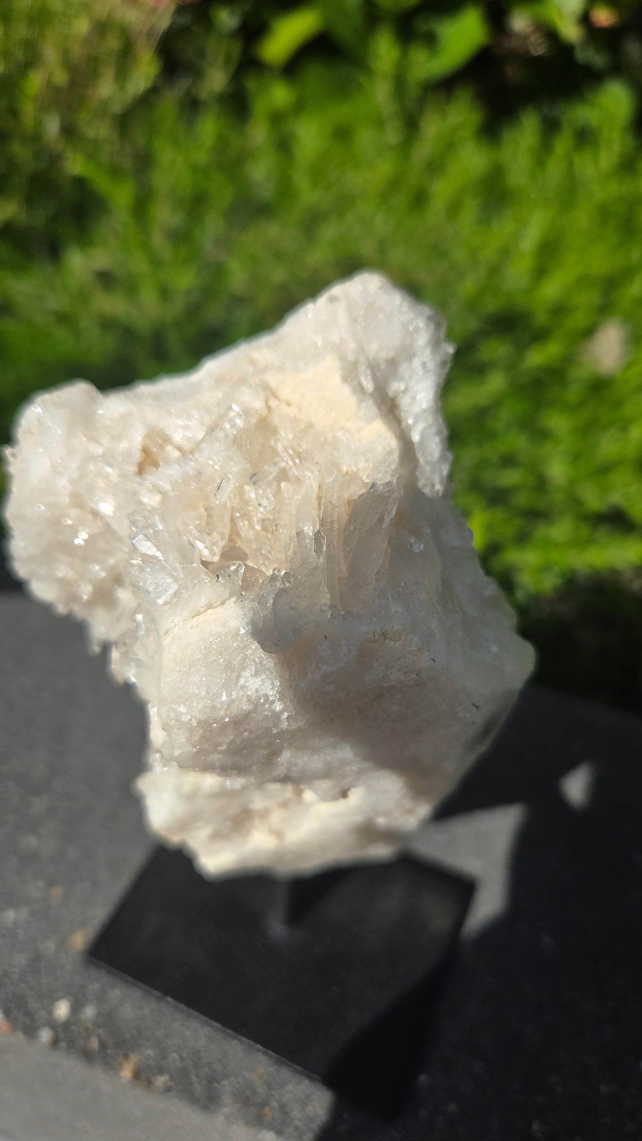 Bergkristal op standaard