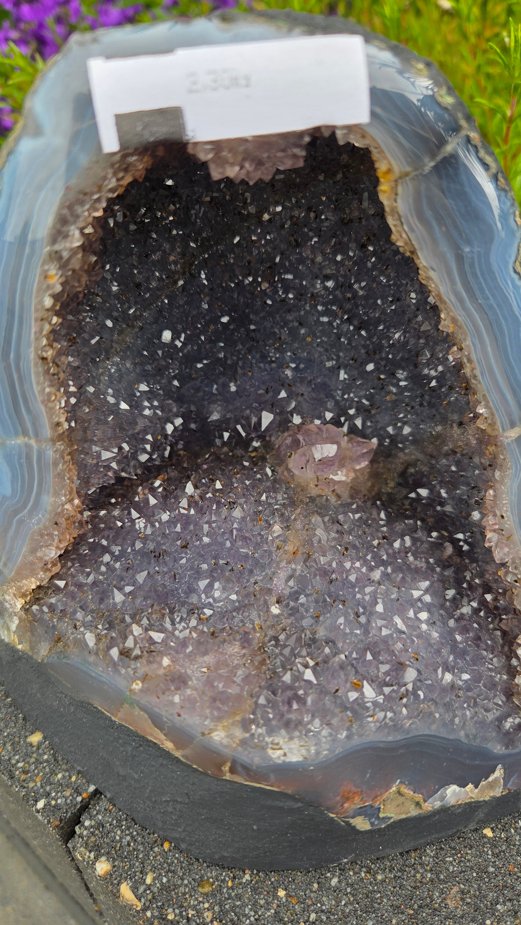 Amethist geode