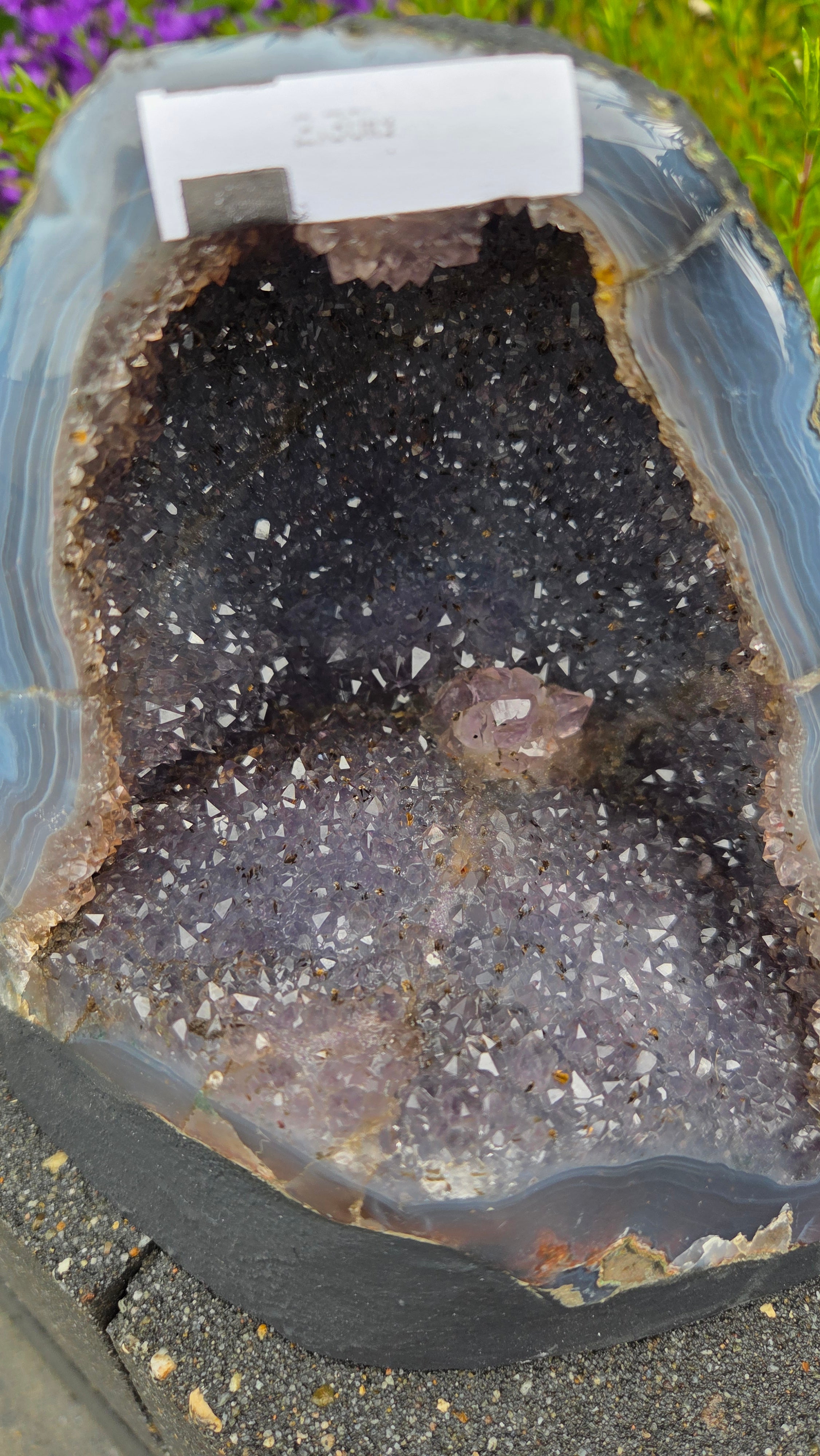 Amethist geode