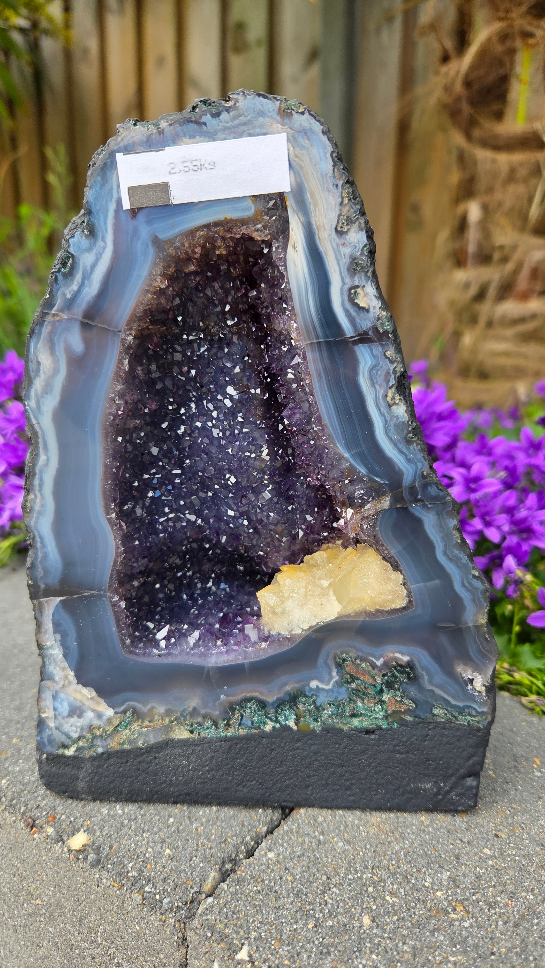 Amethist geode