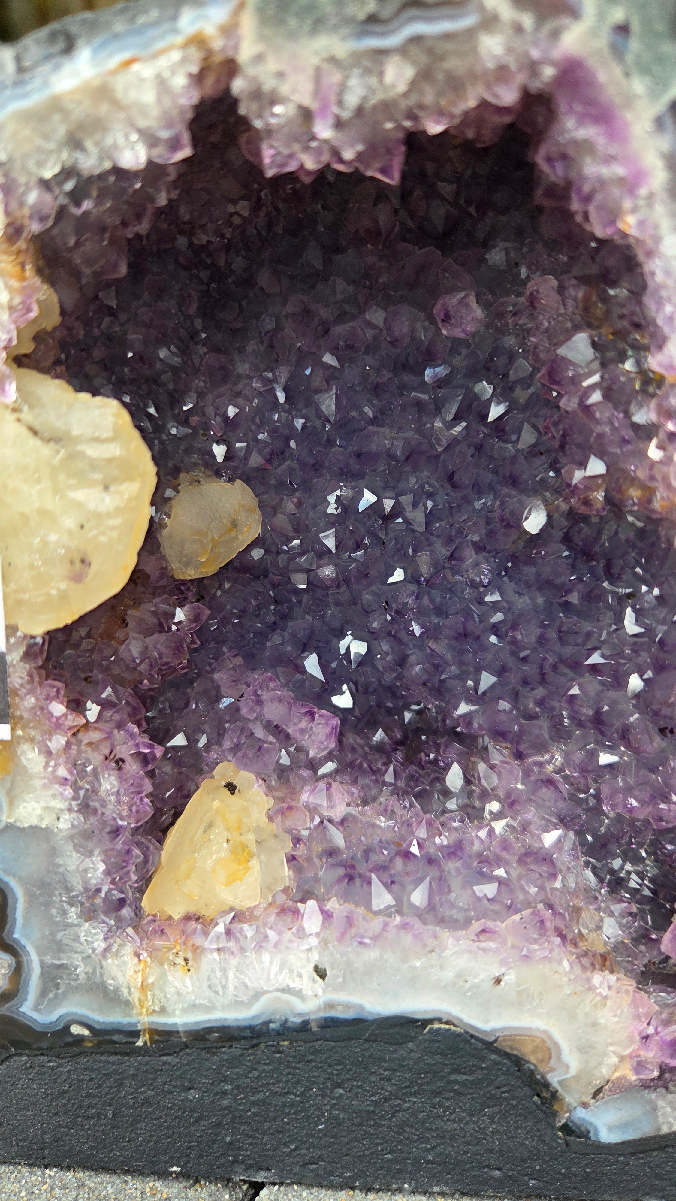 Amethist geode