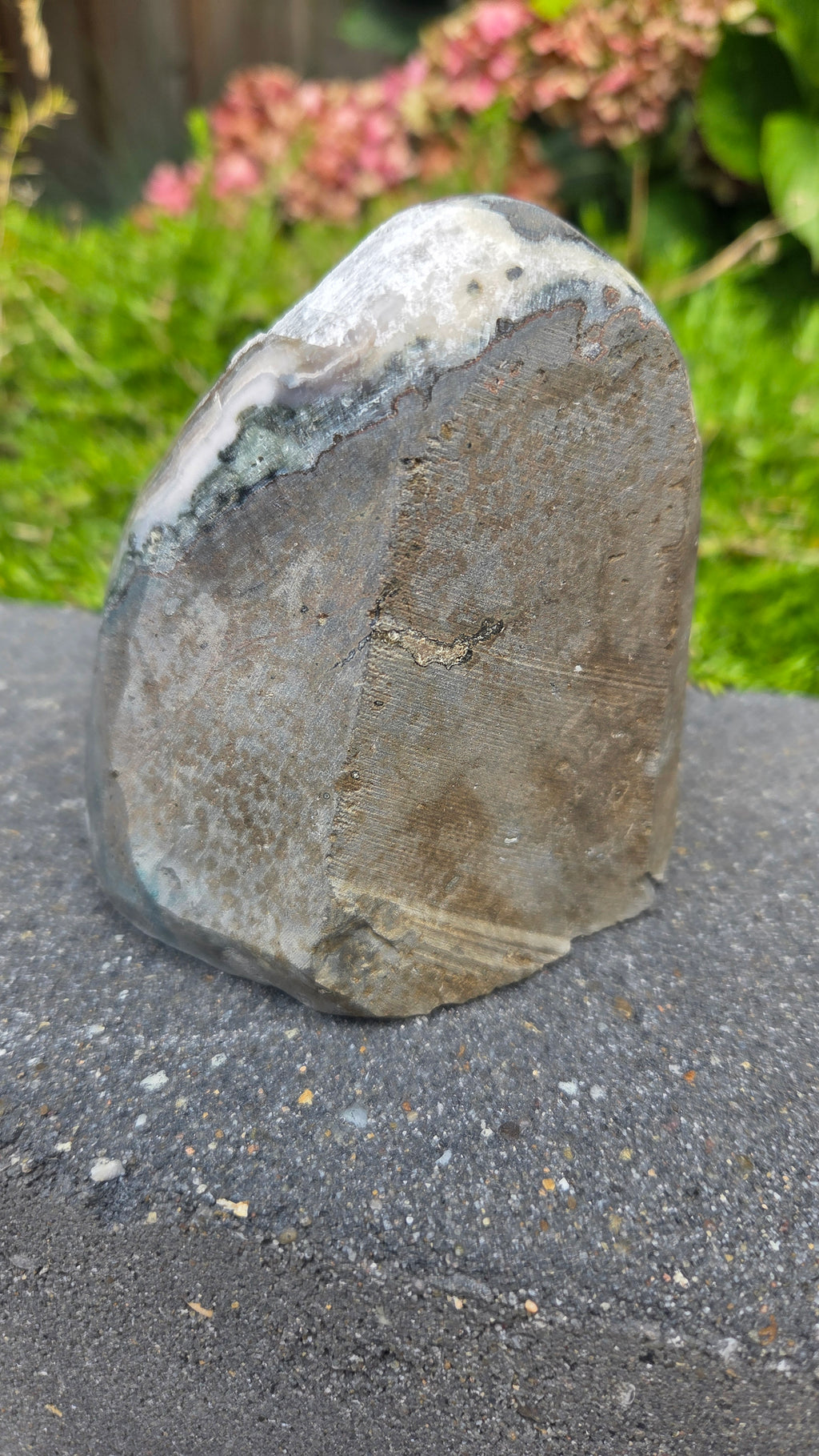 Amethist op standvlak