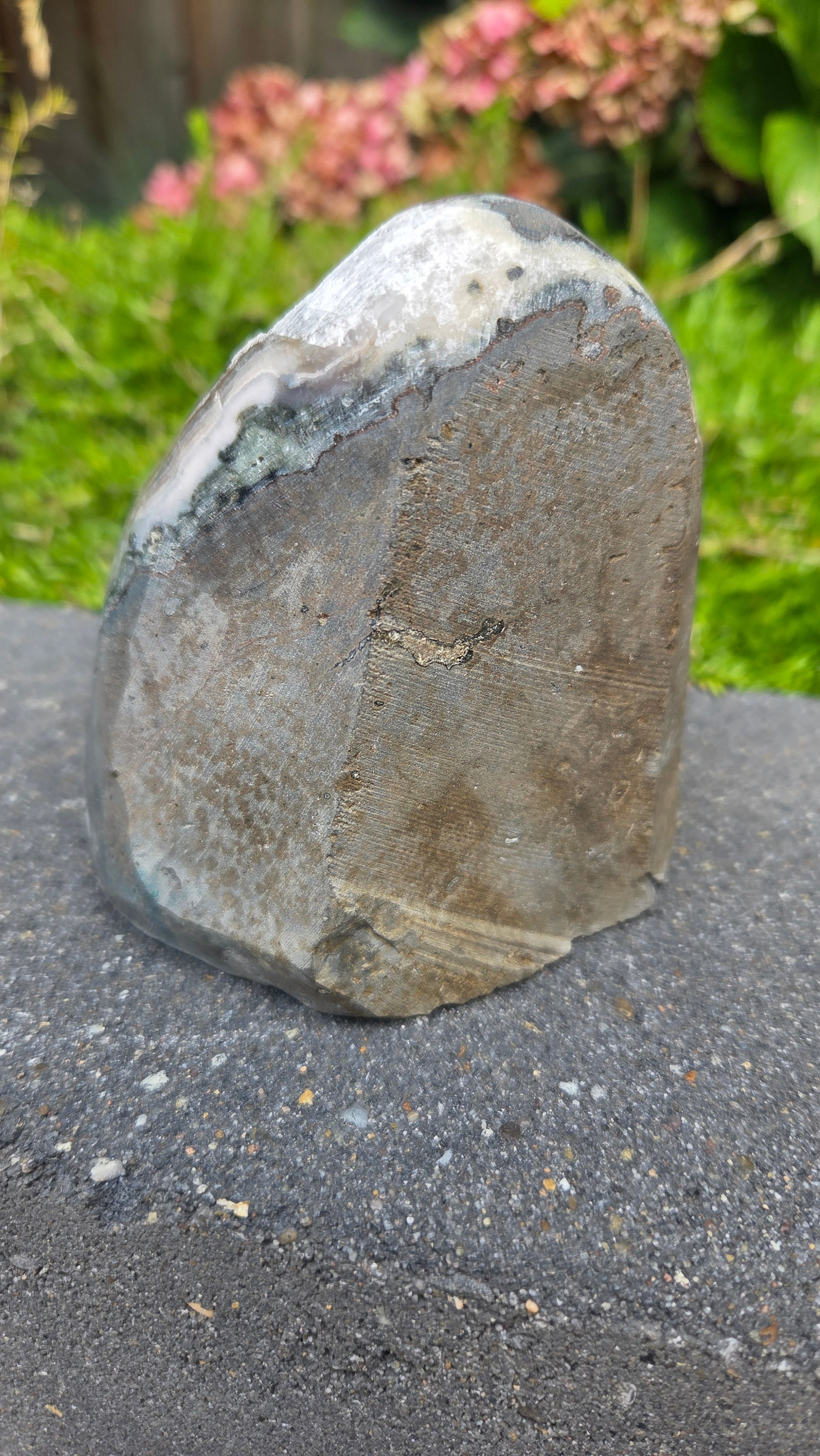 Amethist op standvlak