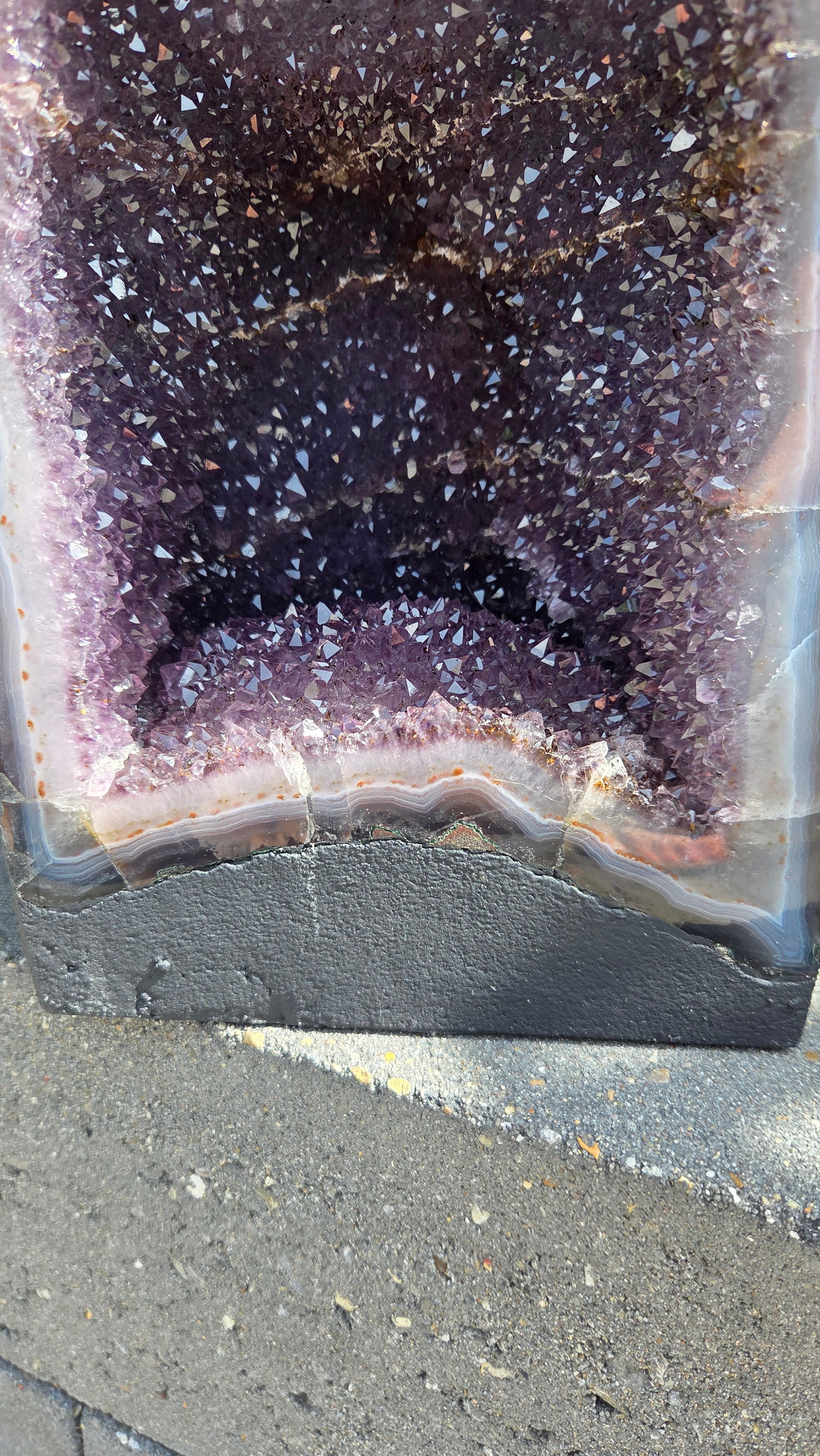 Prachtige amethist geode