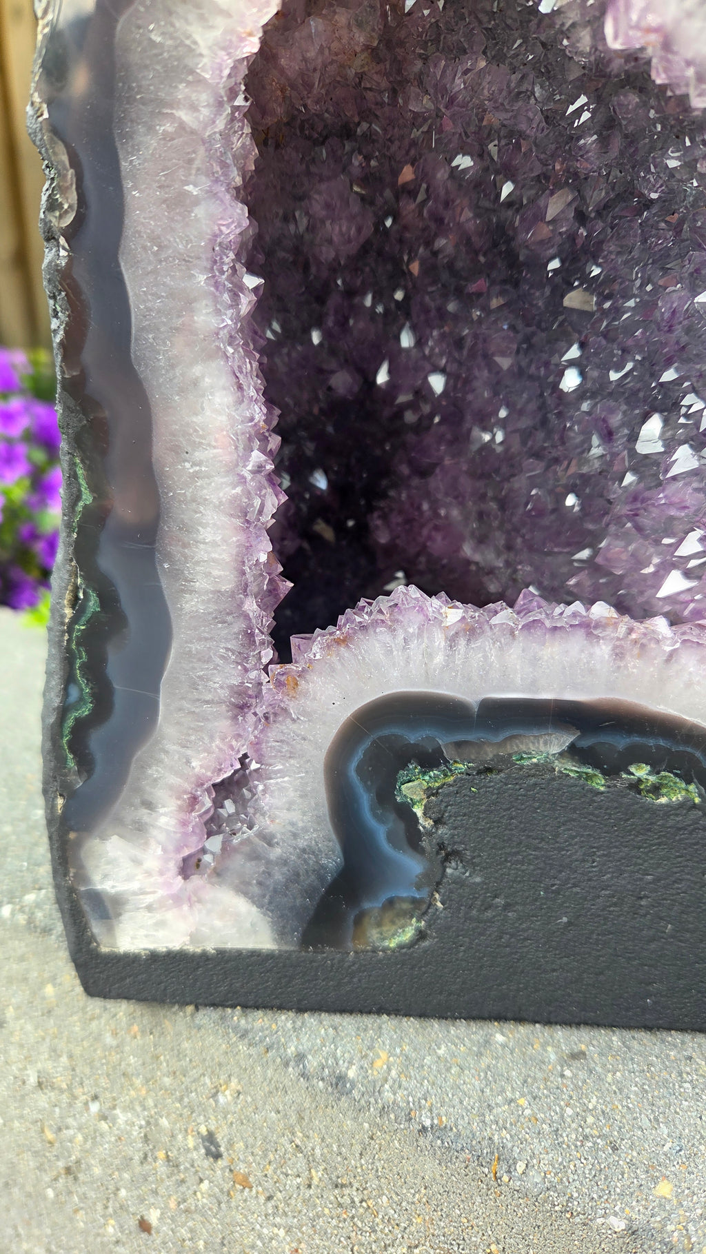 Amethist geode