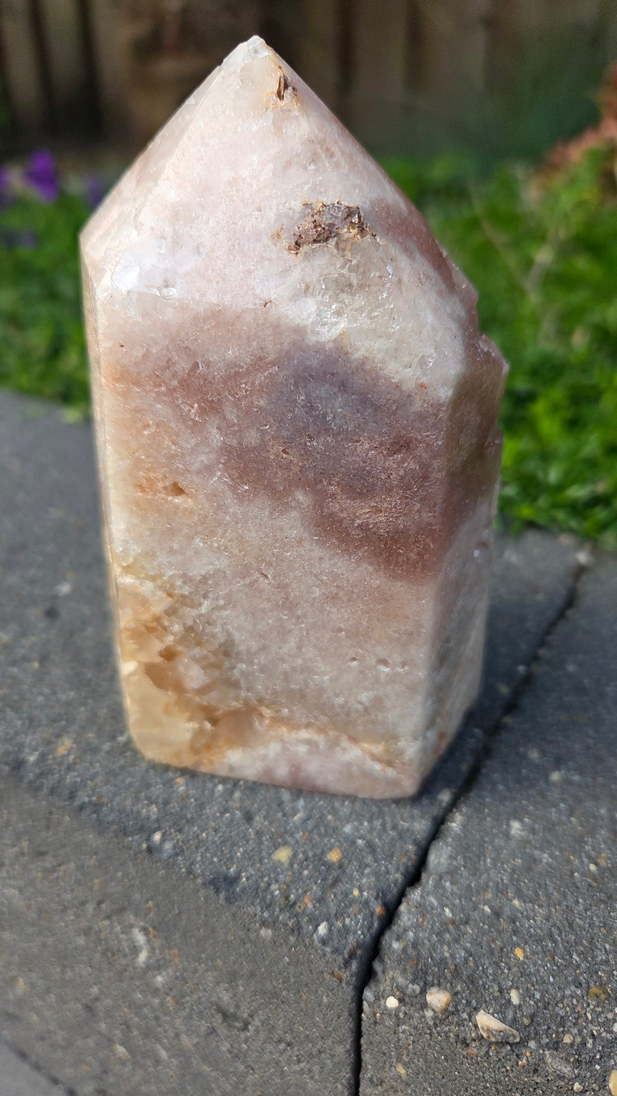 Roze amethist toren