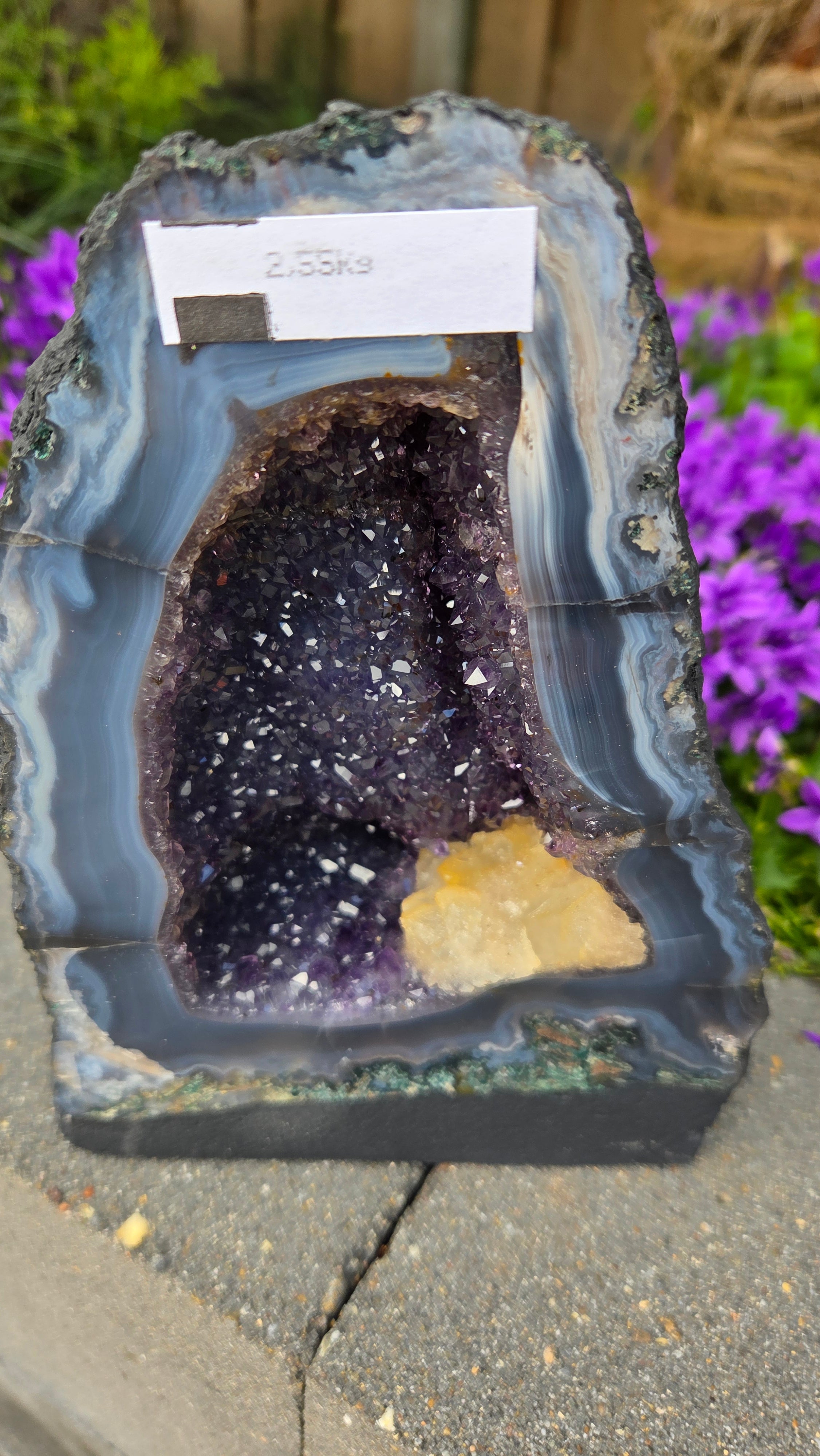 Amethist geode