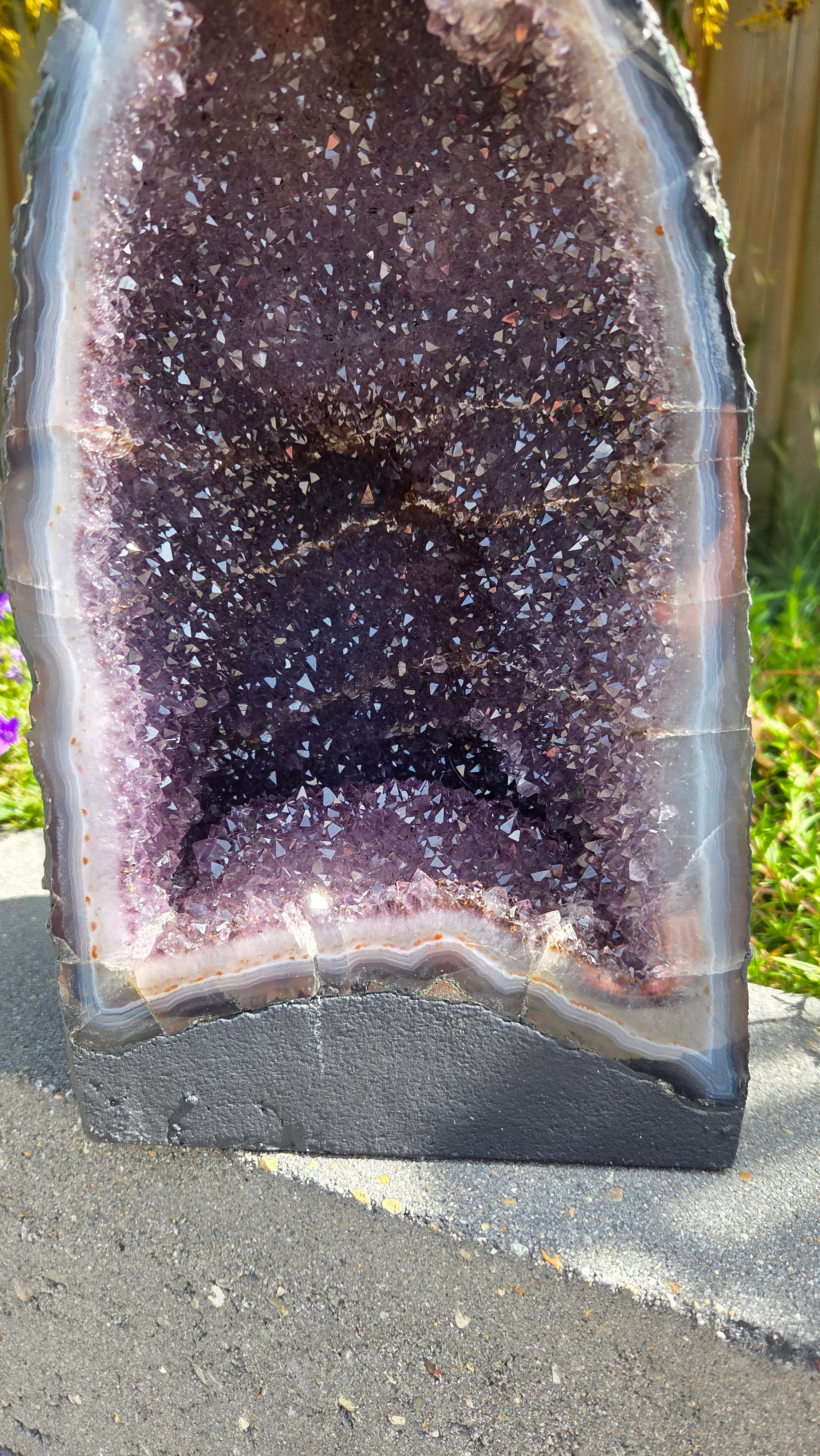 Prachtige amethist geode