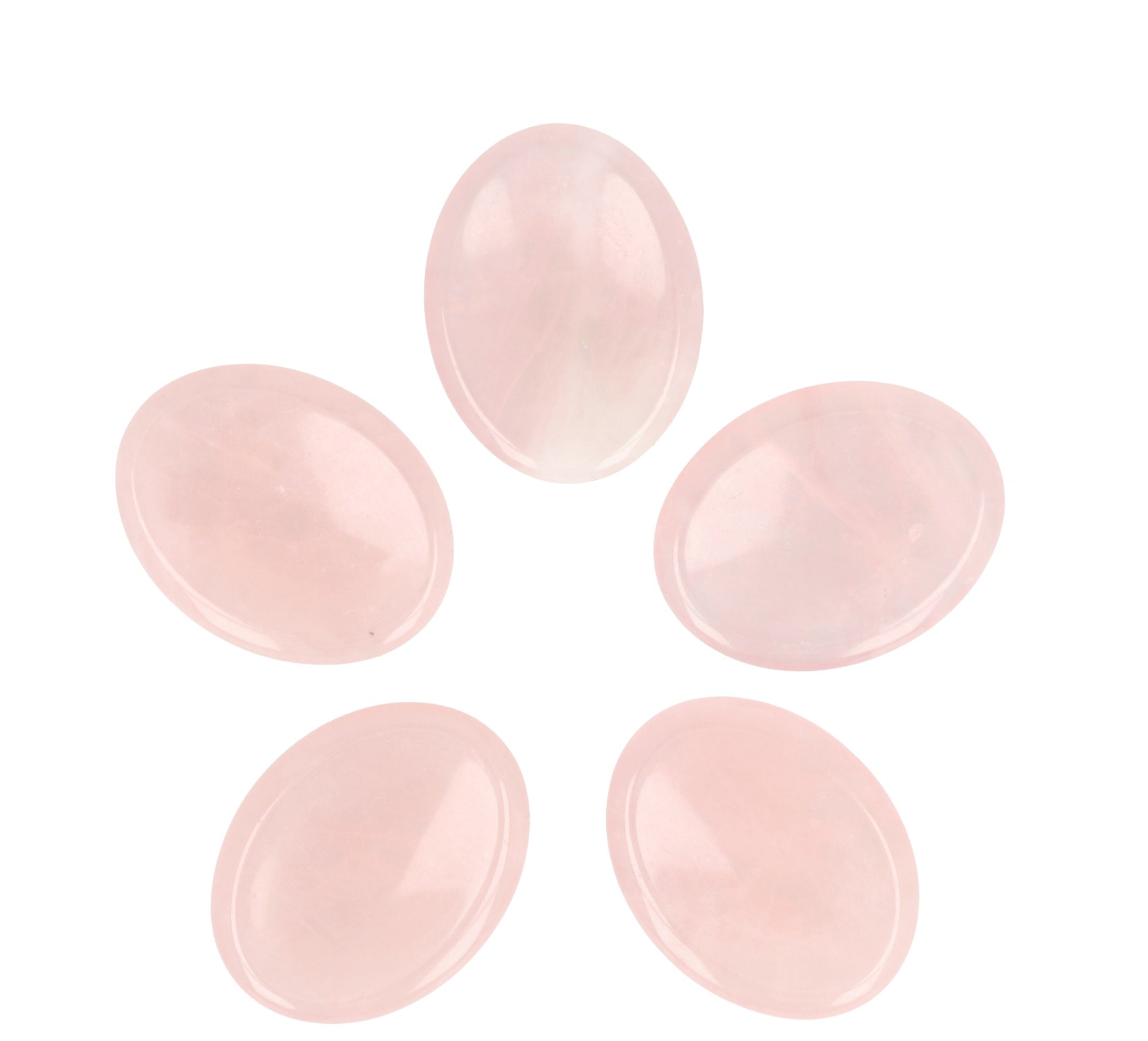 Worry stone rozenkwarts