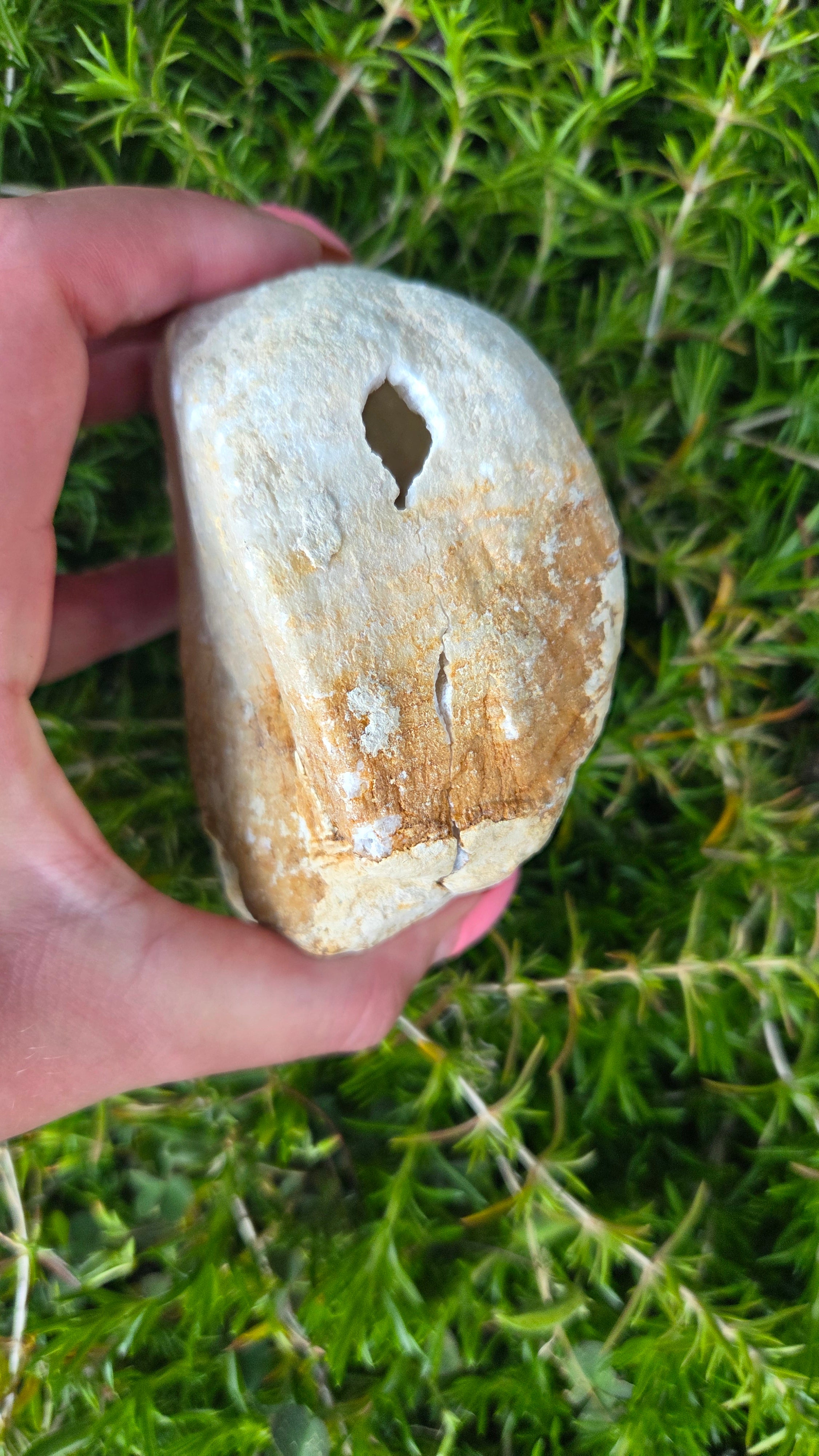 Bergkristal geode set
