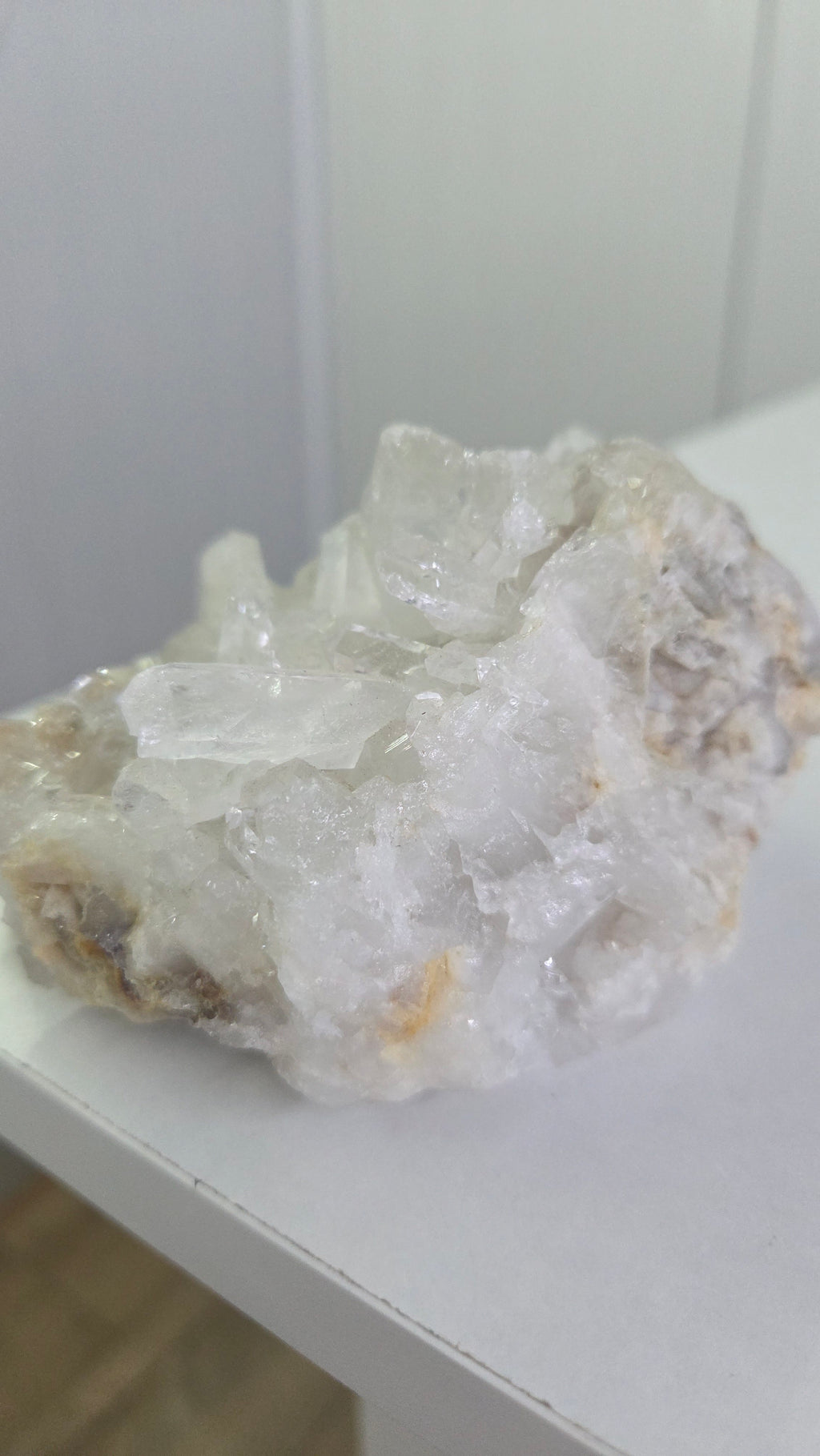 Bergkristal cluster uniek