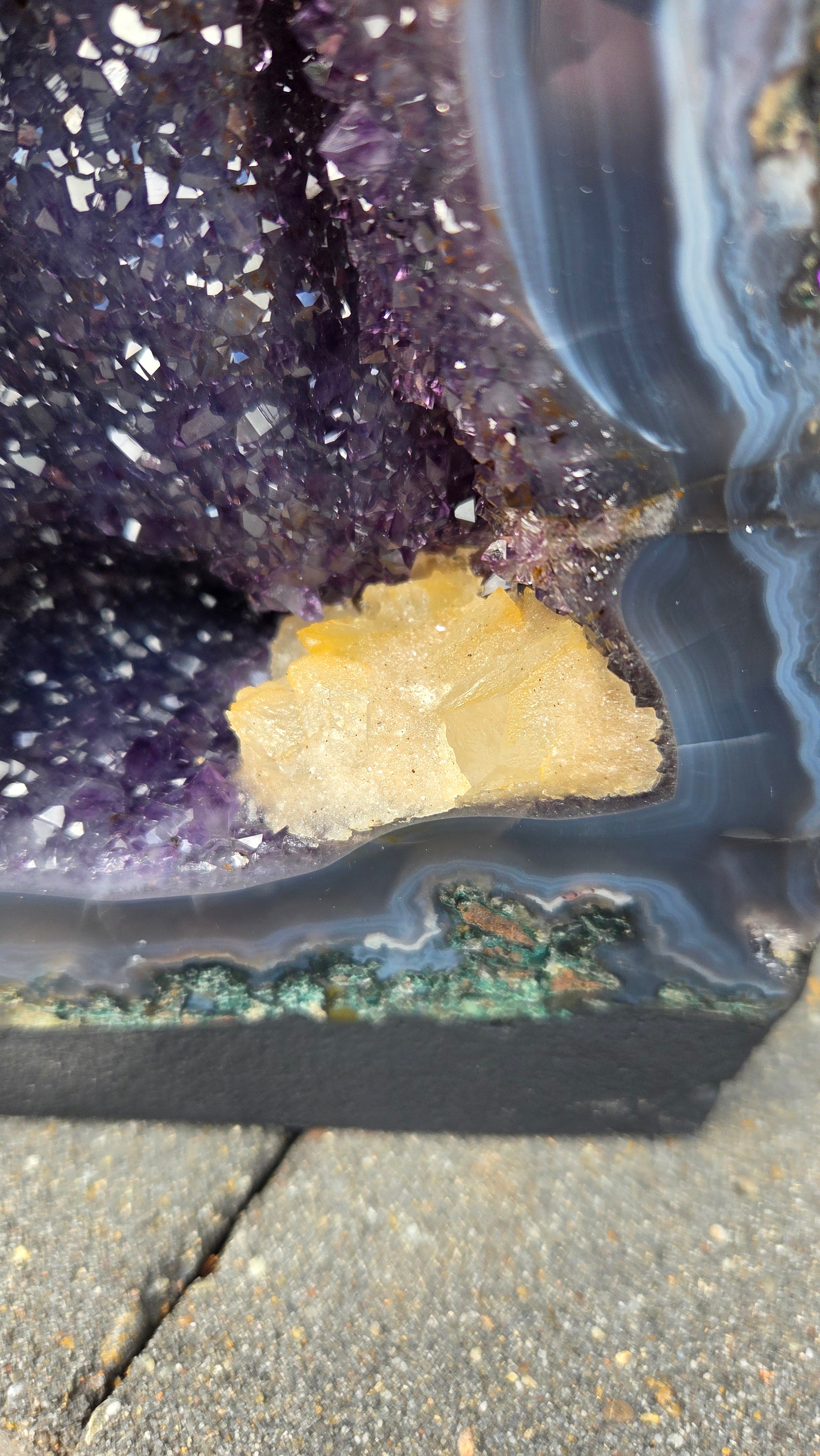 Amethist geode