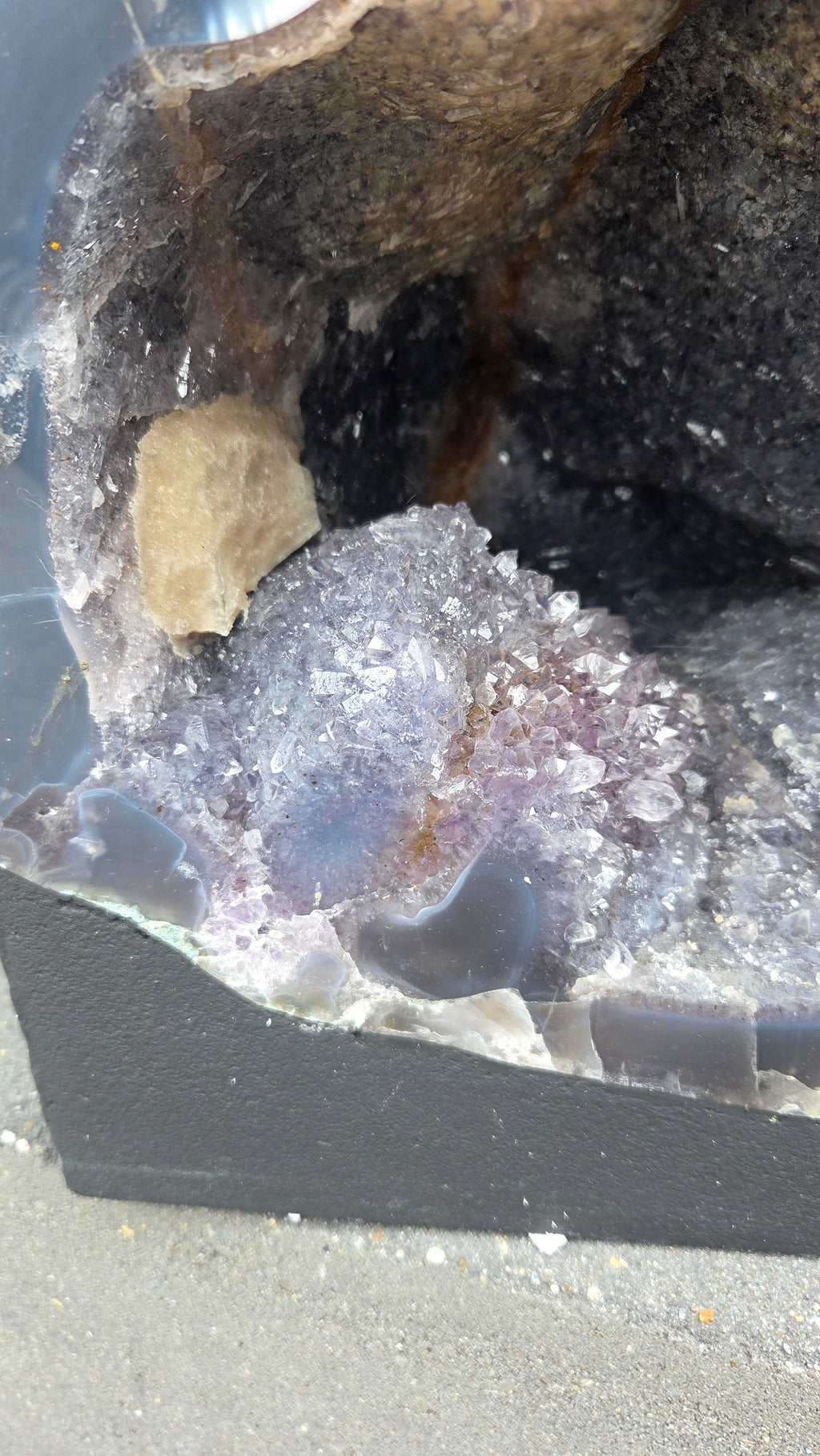 Amethist geode Brazilië