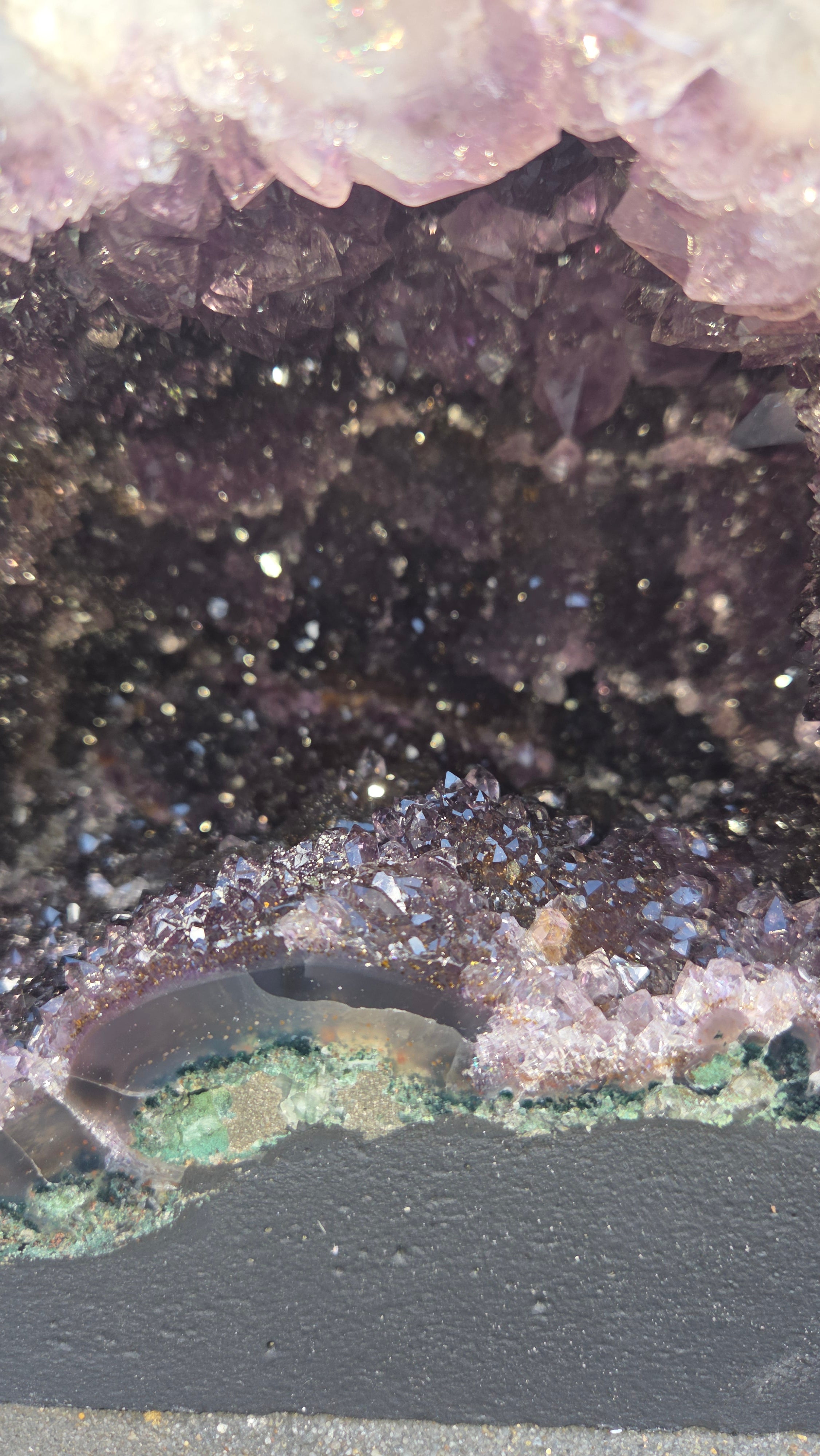 Amethist geode